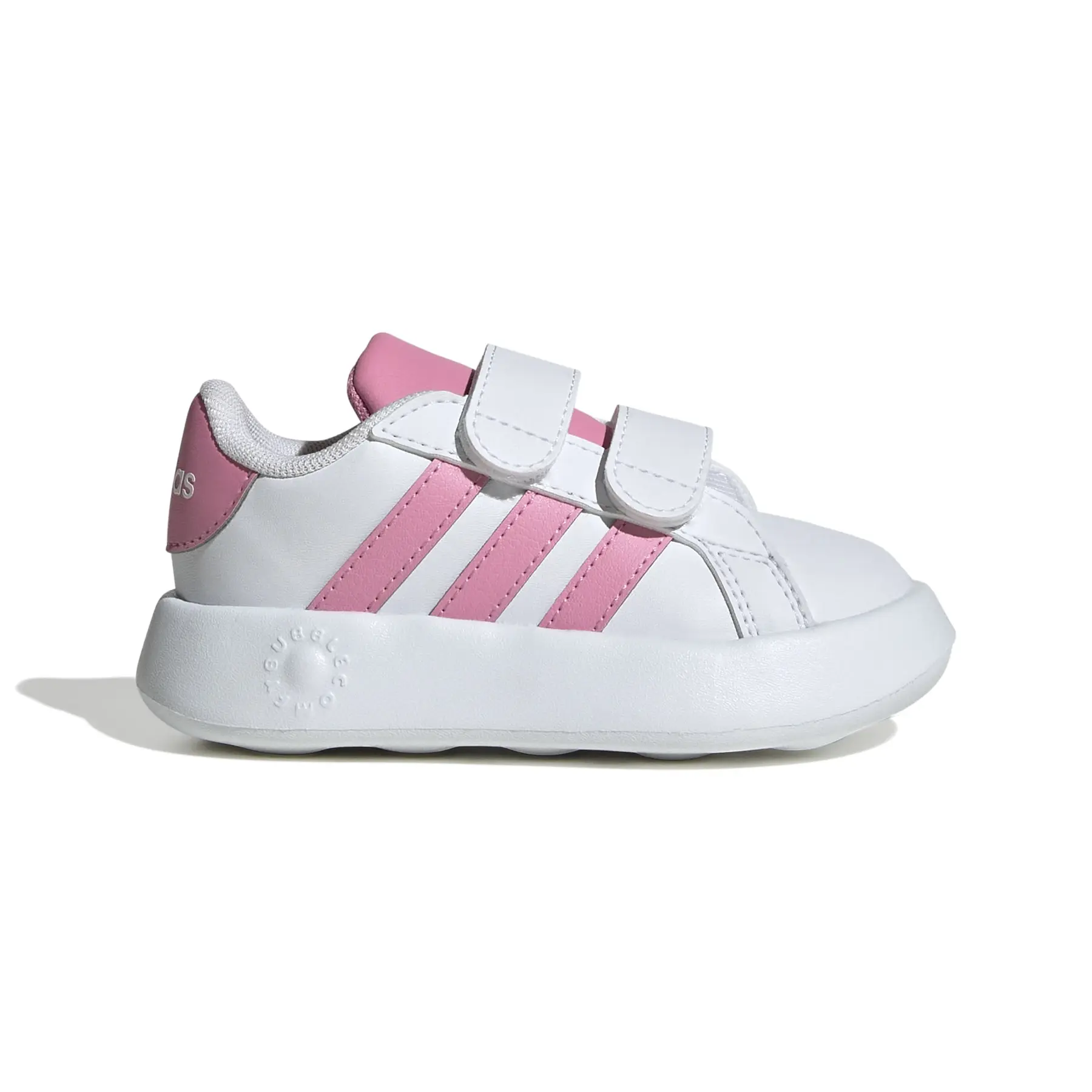 Baskets à scratch bébé adidas Grand Court 2.0