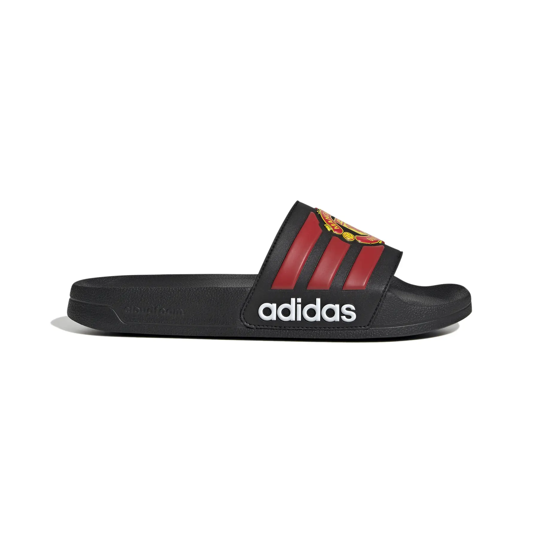 Adilette Sandalen Manchester United 2025/26 - Farbe: Schwarz