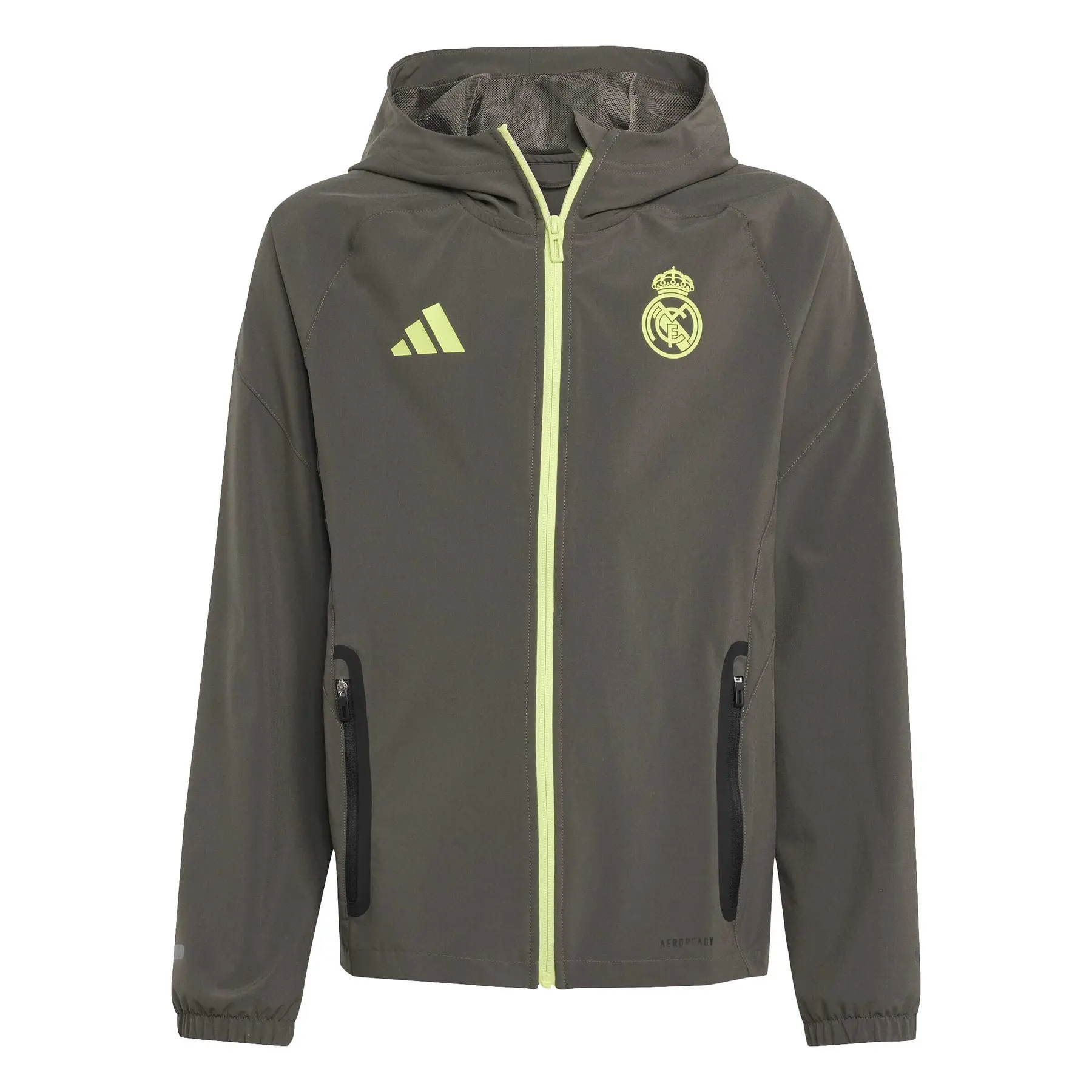 Trainingsoberteil Kinder Real Madrid 2025/26 - Farbe: Grau