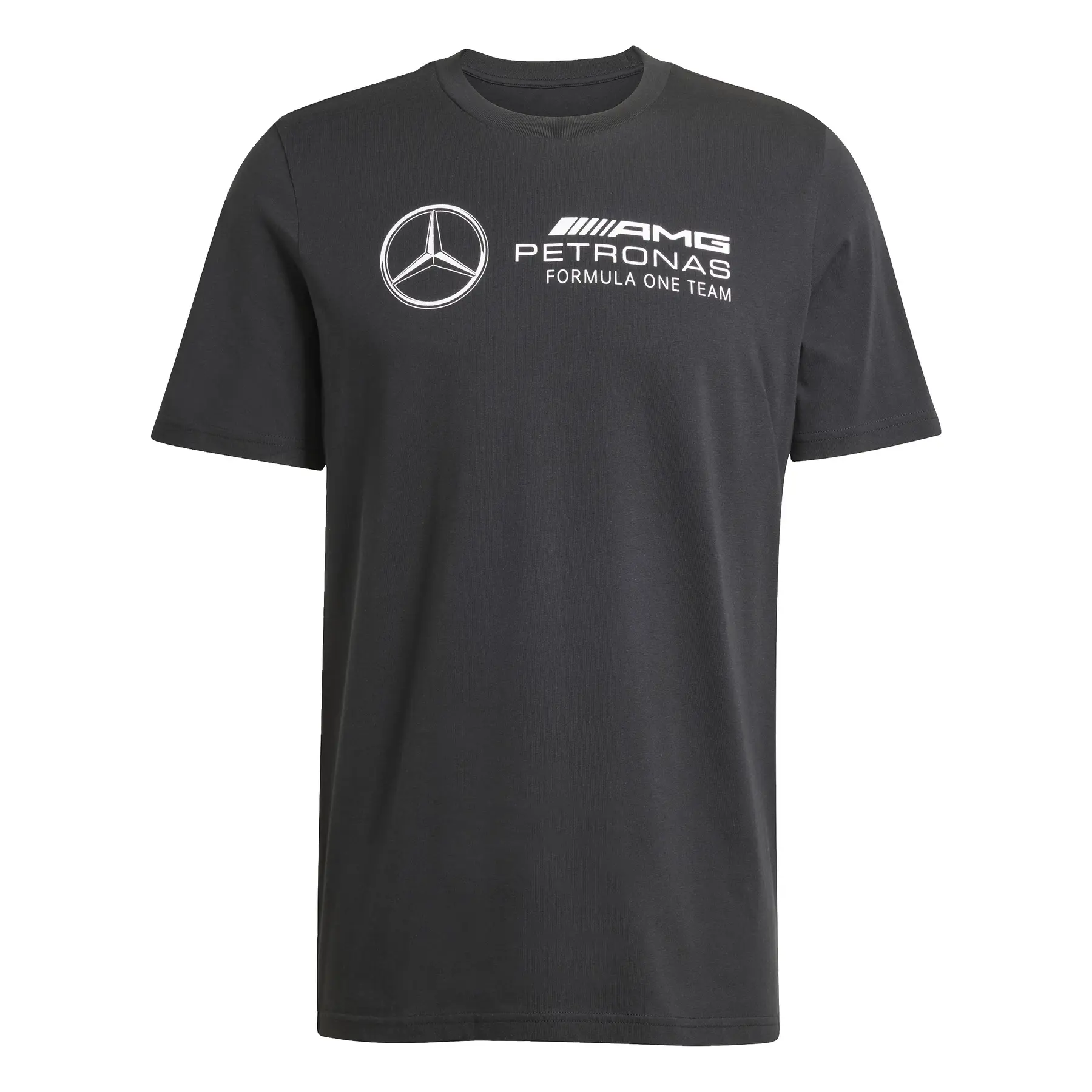Mercedes AMG T-Shirt mit Grafik Petronas Formula One Team DNA - Farbe: Schwarz