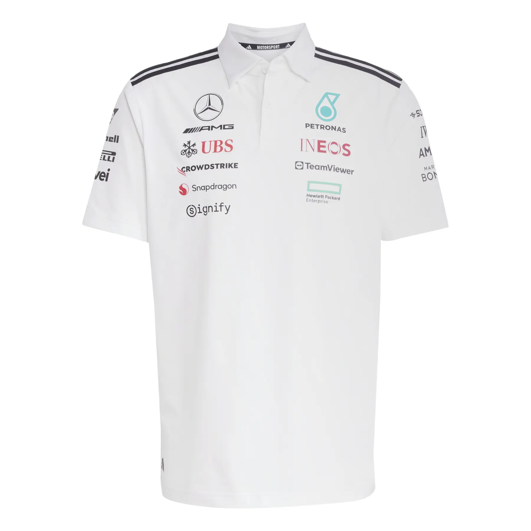 Polo Mercedes AMG Petronas Formula One Team - Farbe: Weiß