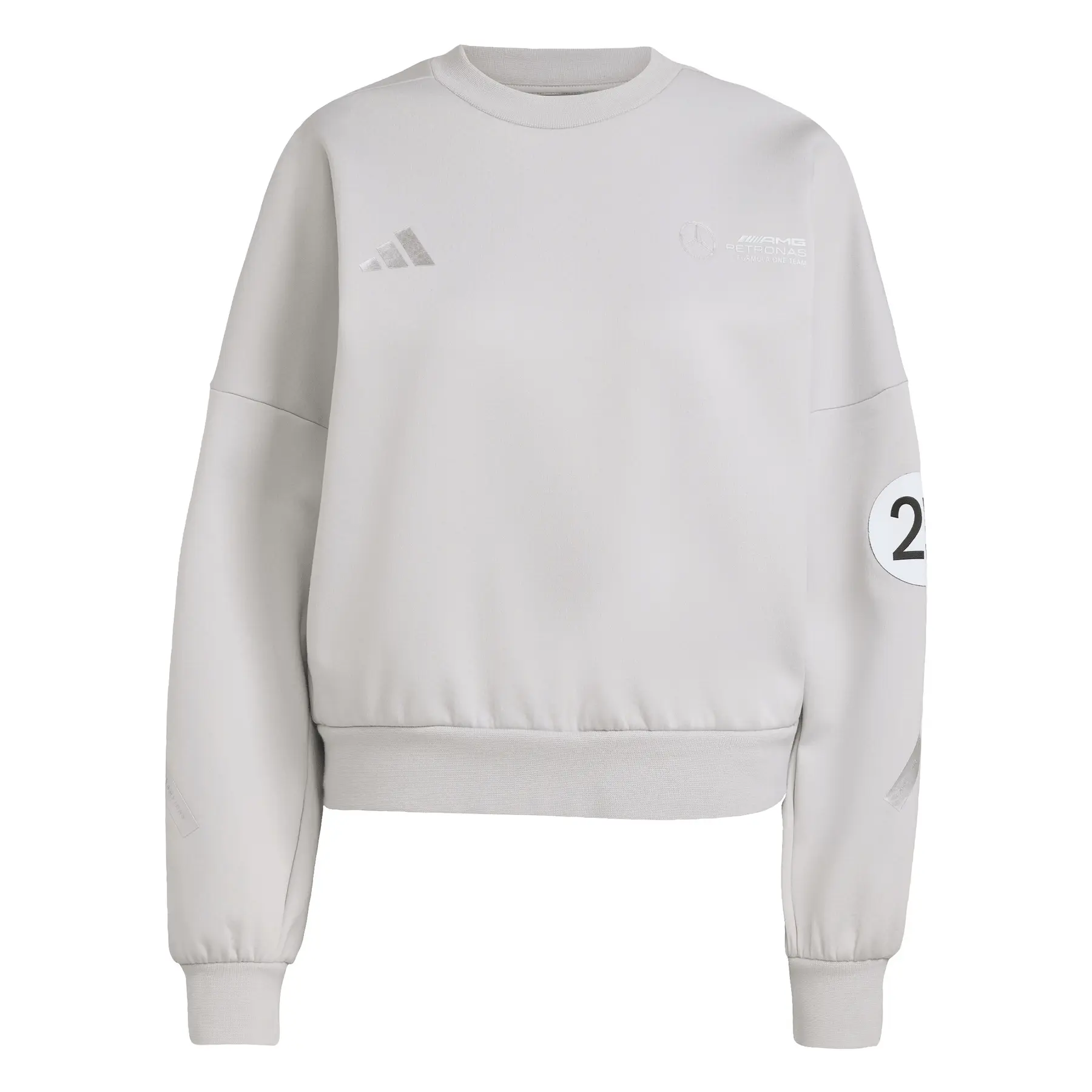 Damen Sweatshirt Mercedes AMG Petronas Formula One Team Silver Arrows