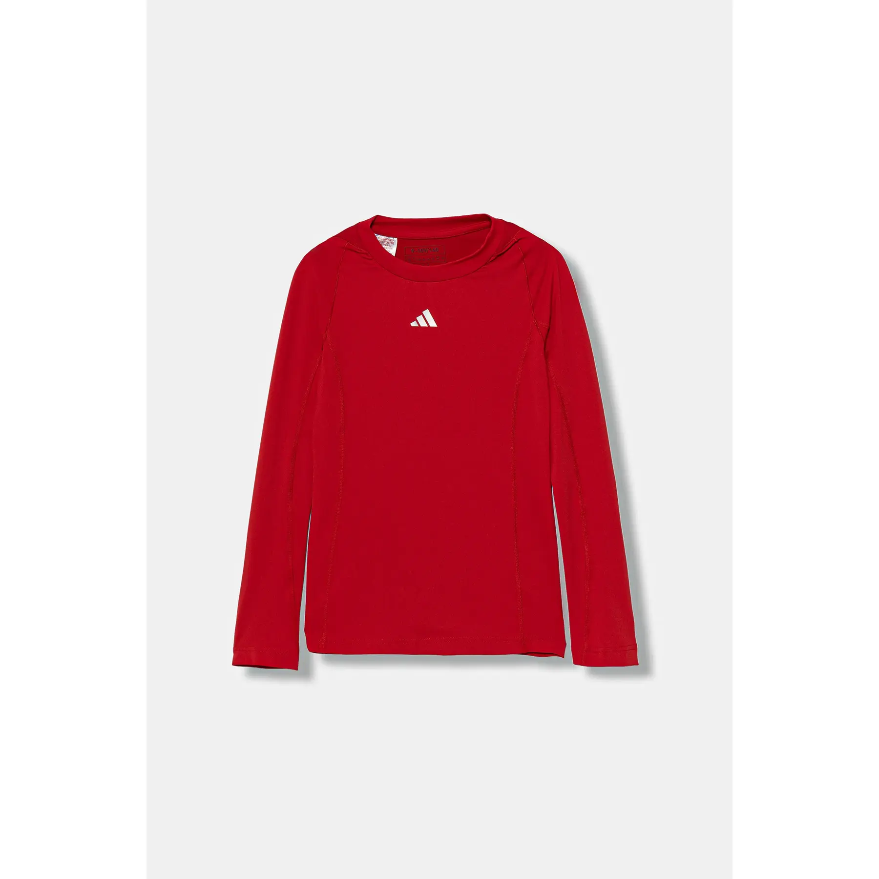 Kinder-Langarm-Trikot adidas Techfit AEROREADY - Farbe: Rot