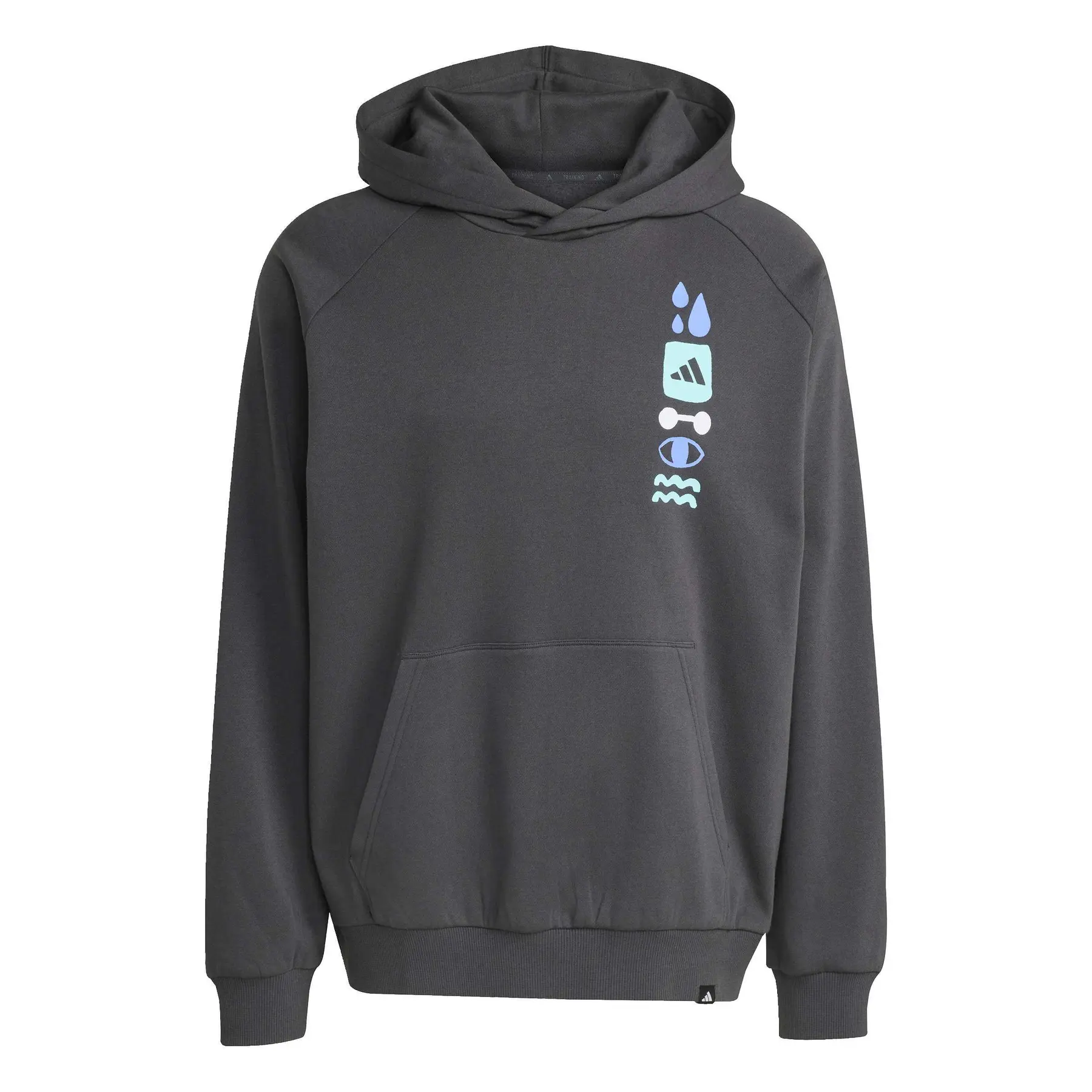 Pullover adidas Power Graphic - Farbe: Grau