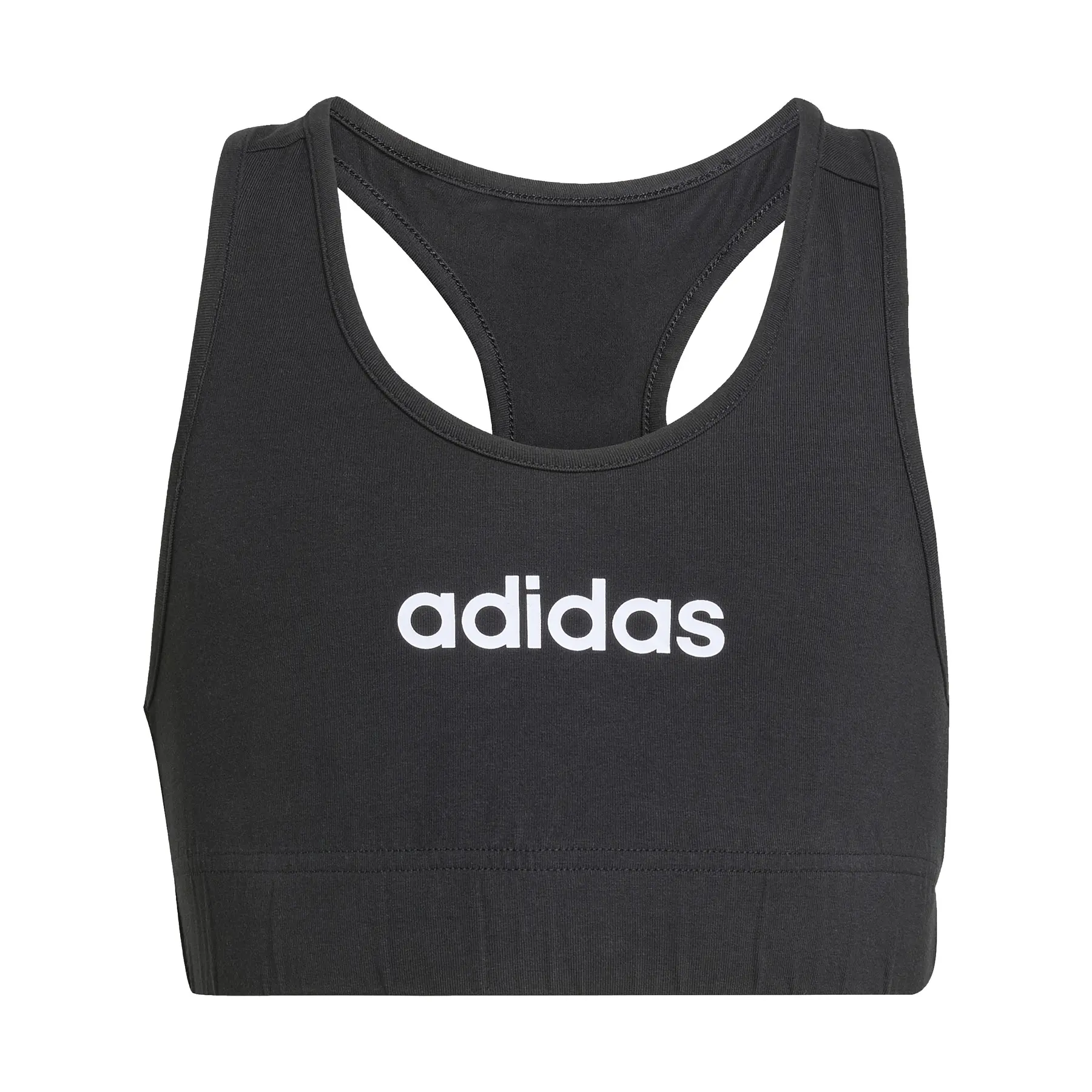 T shirt enfant adidas Jg lin bra top - vue 2