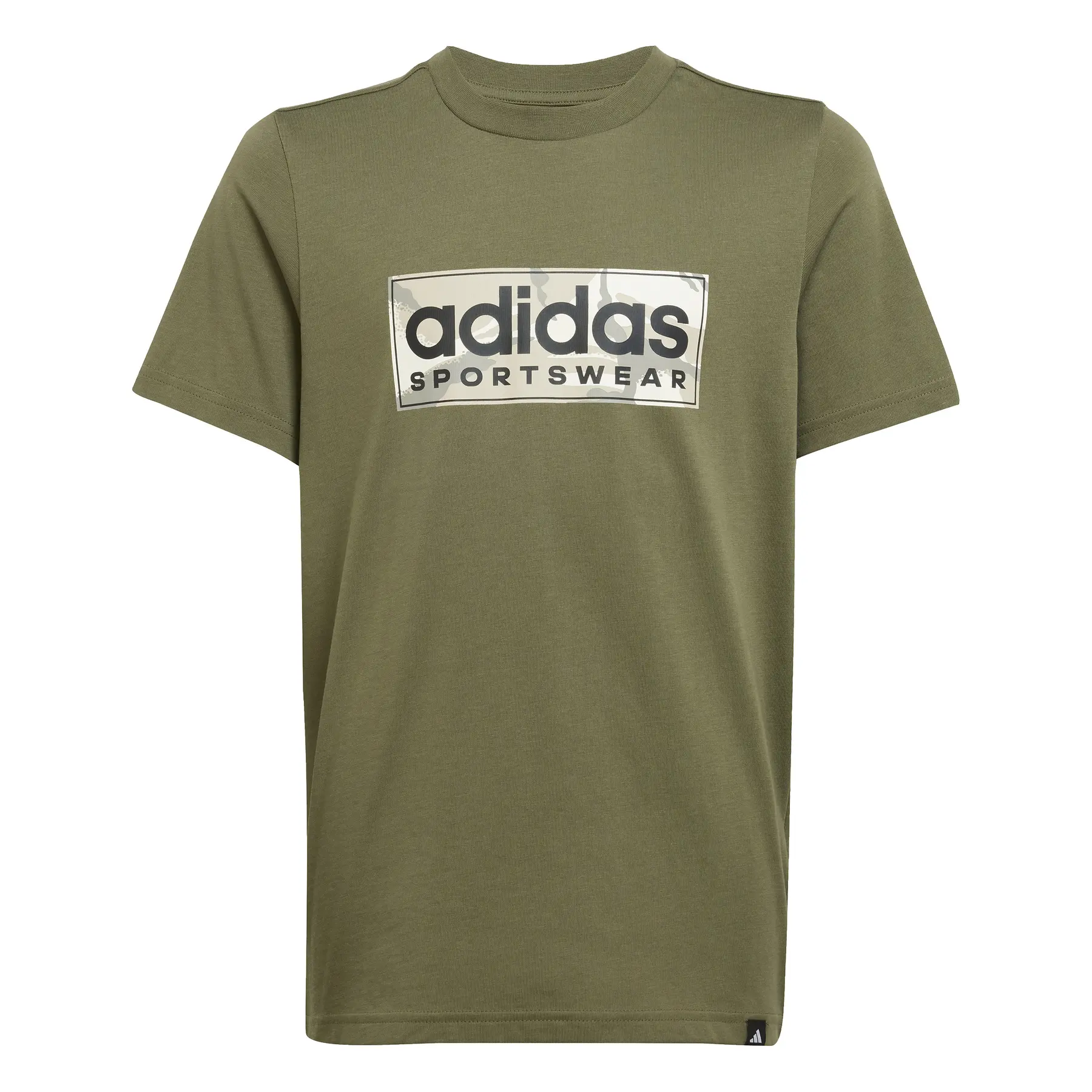 T-shirt per bambini adidas Camo Linear Graphic