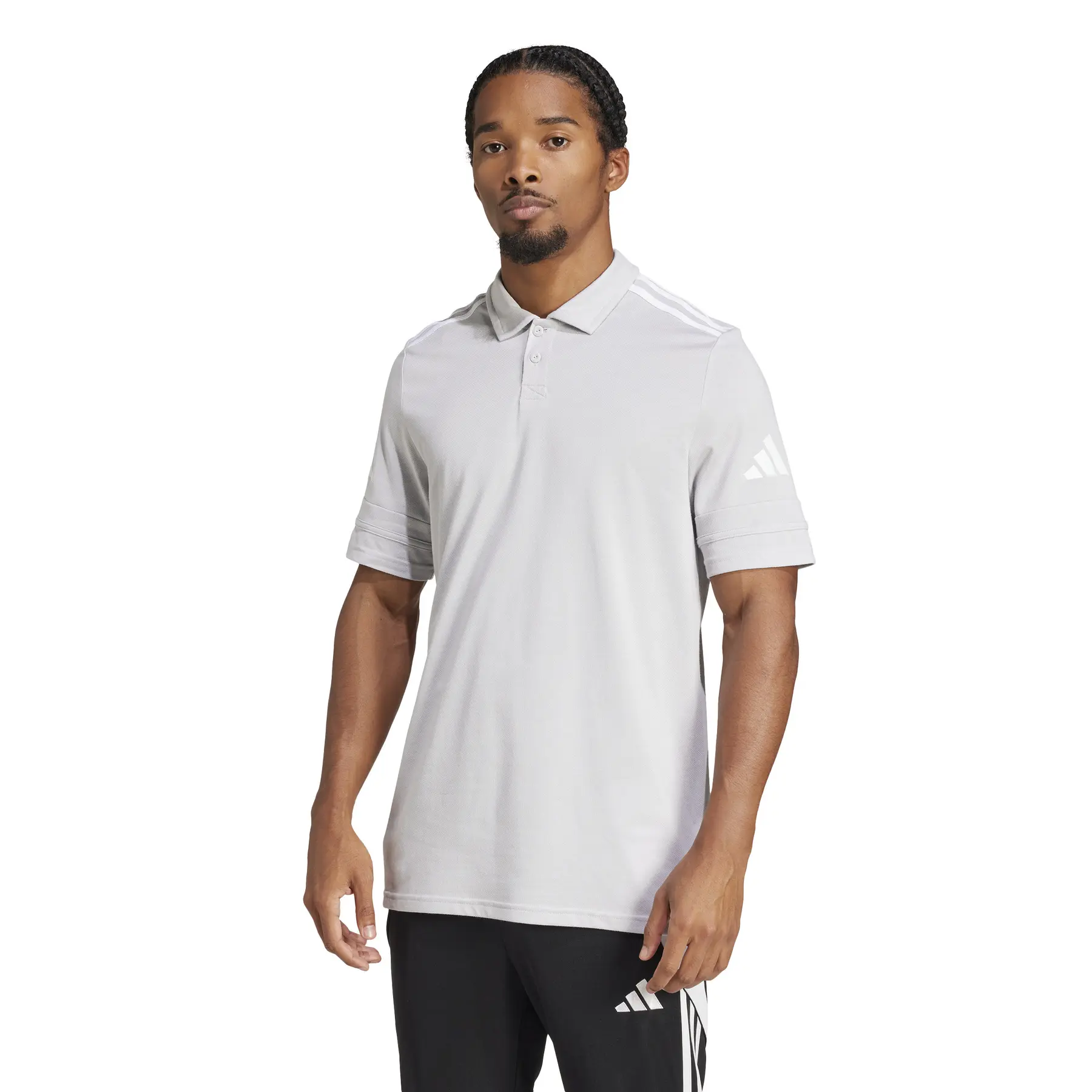 Polo in cotone adidas Squadra25