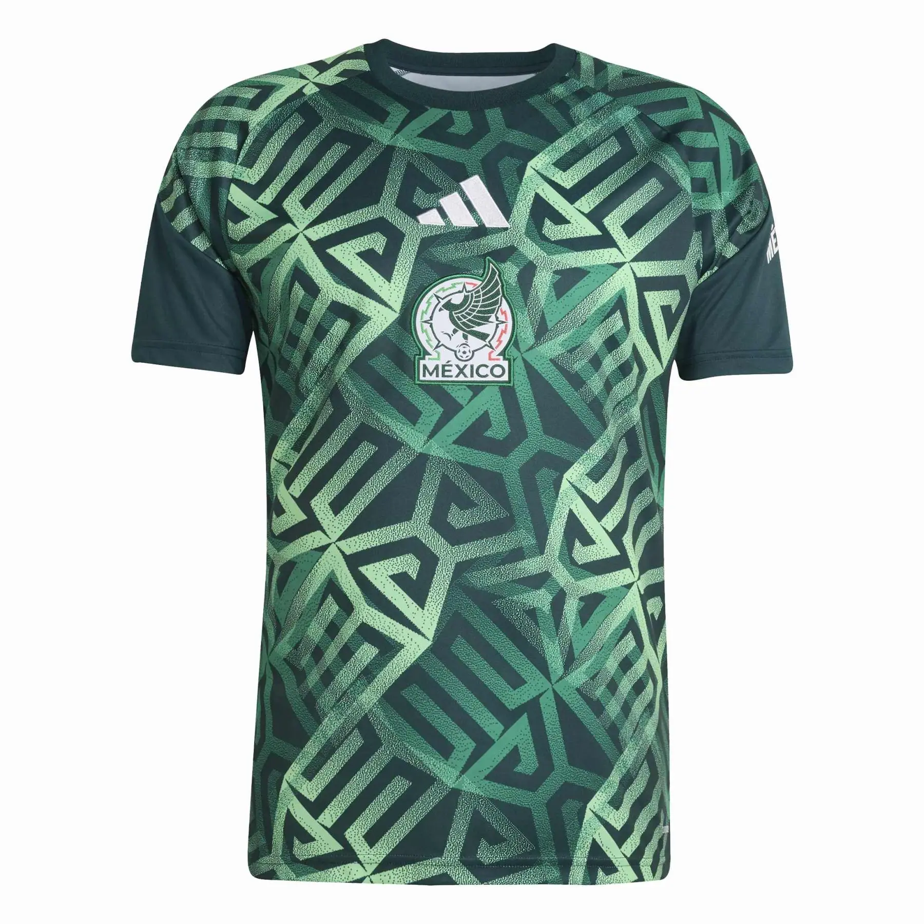 Maillot Prematch Mexique 2026 - Farbe: Vert