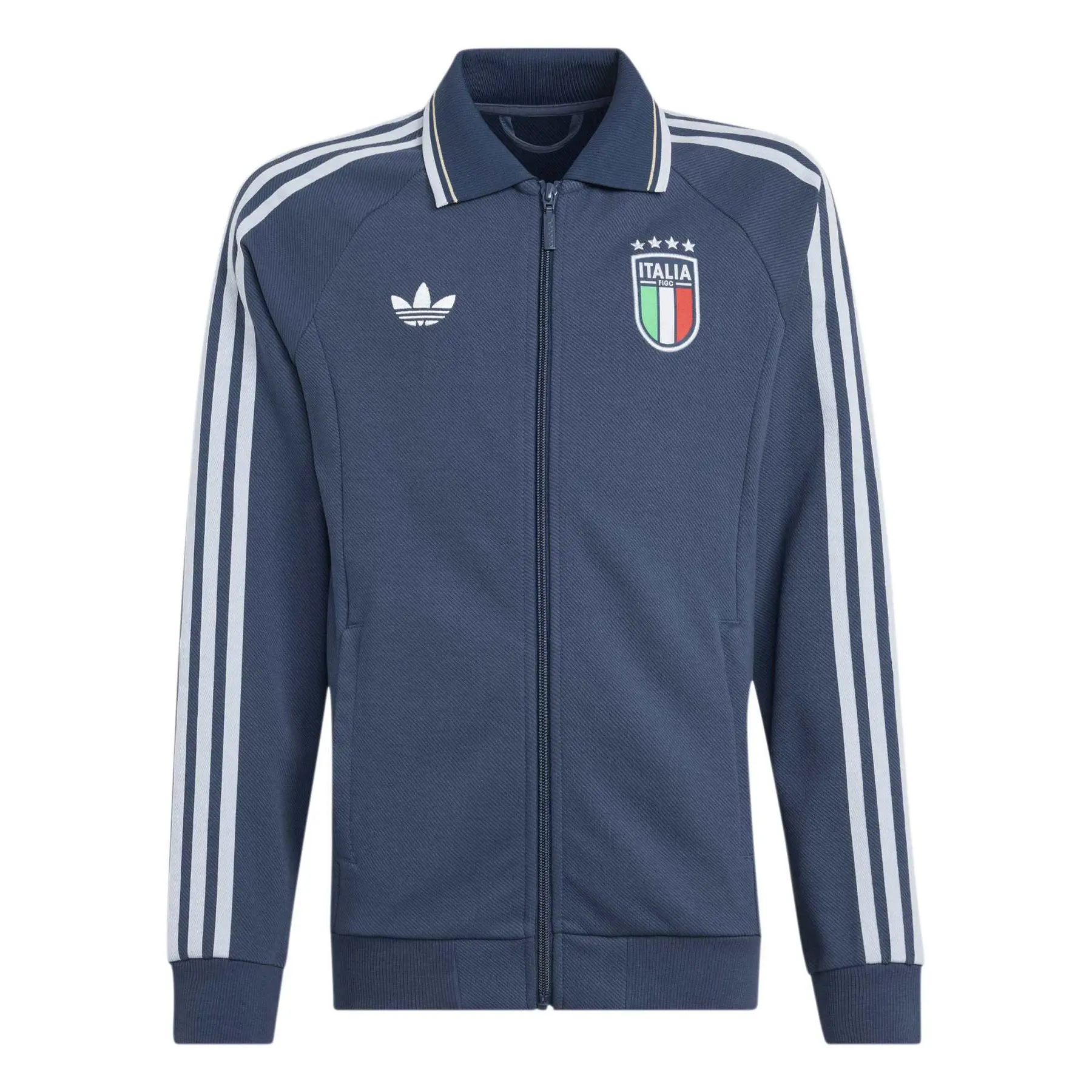 Outdoor Trainingsjacke Kinder Italien OG Anthem Coupe du Monde 2026 - Farbe: Bleu