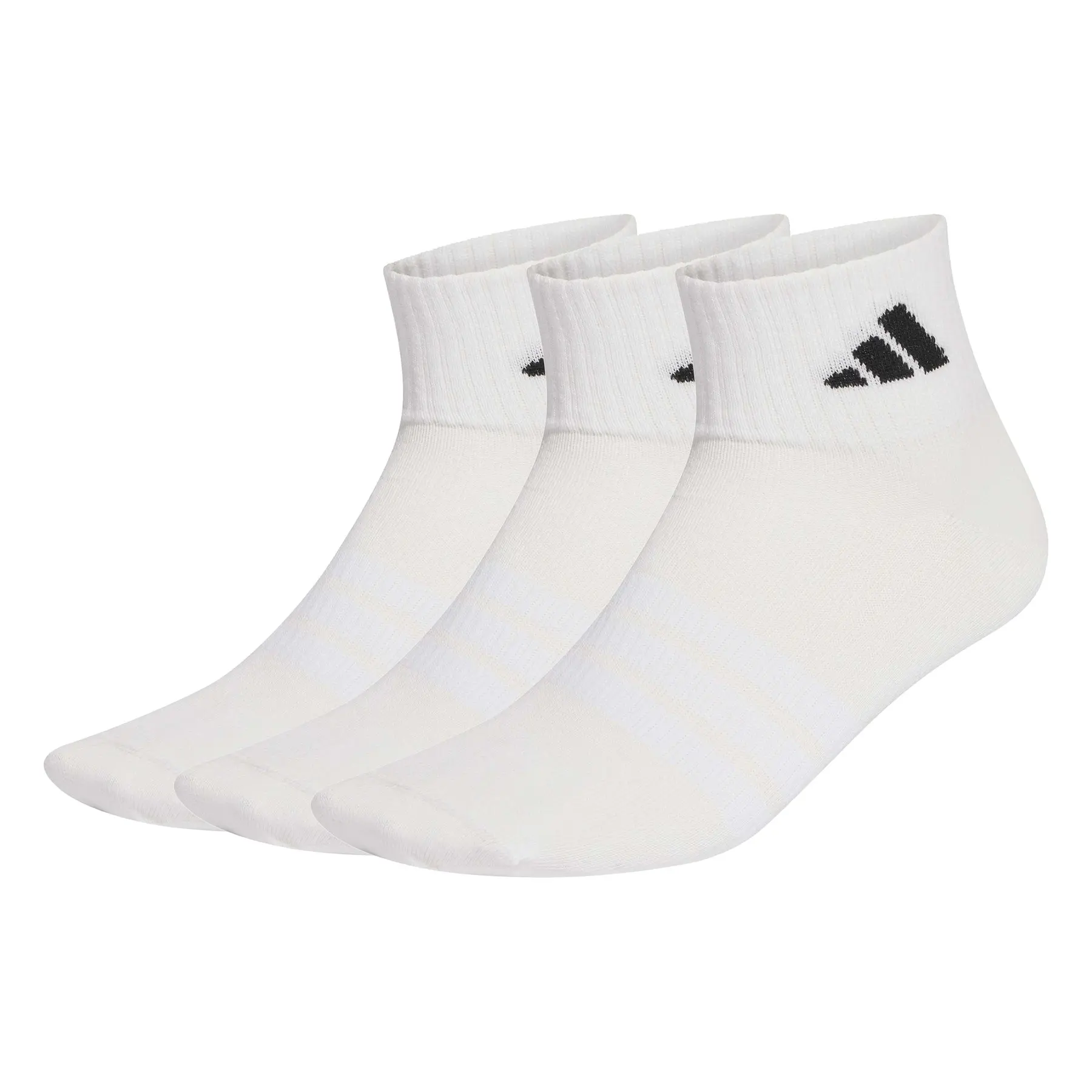 Feine und leichte Socken adidas (x3) - Farbe: Blanc