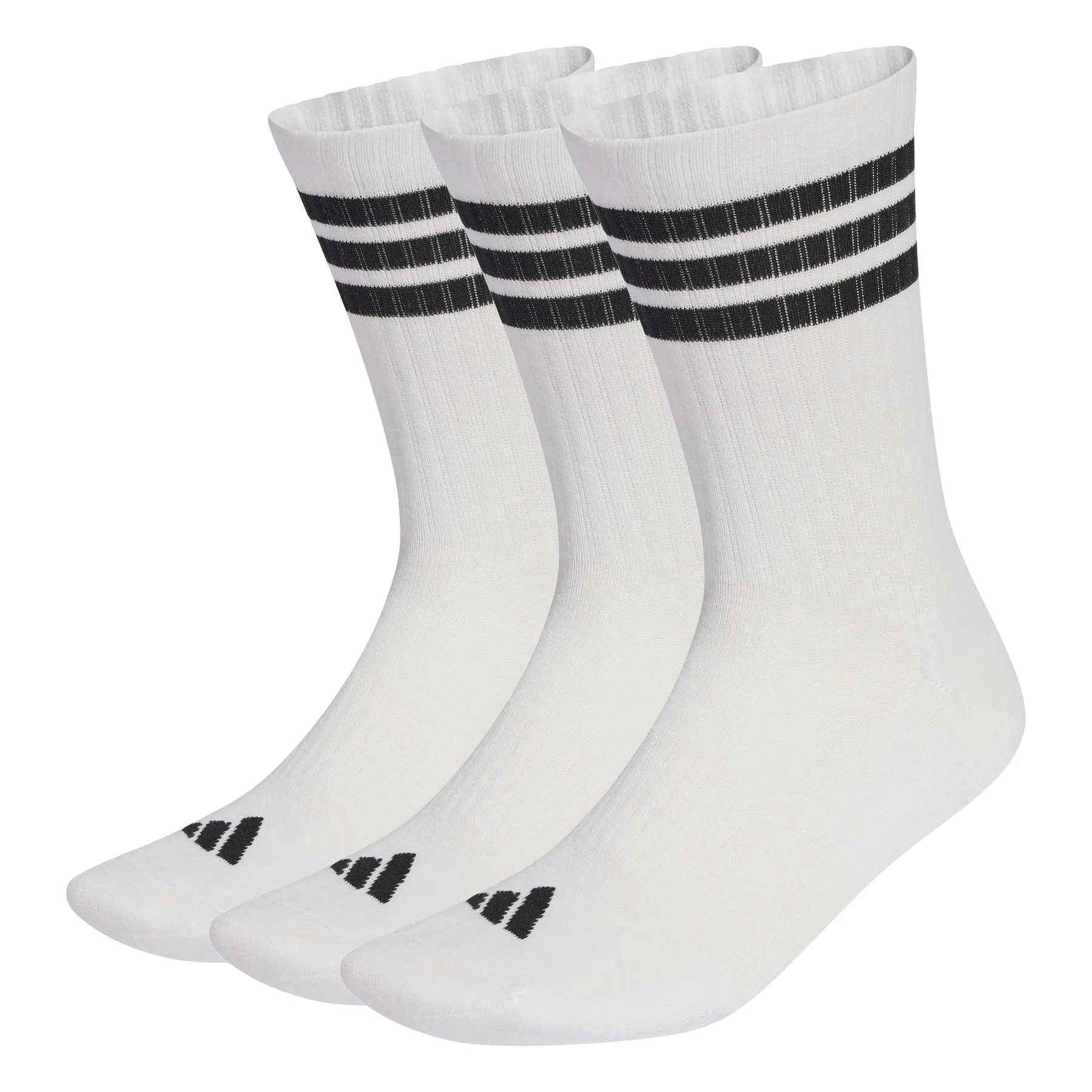 Chaussettes rembourrées adidas 3 stripes (x3)