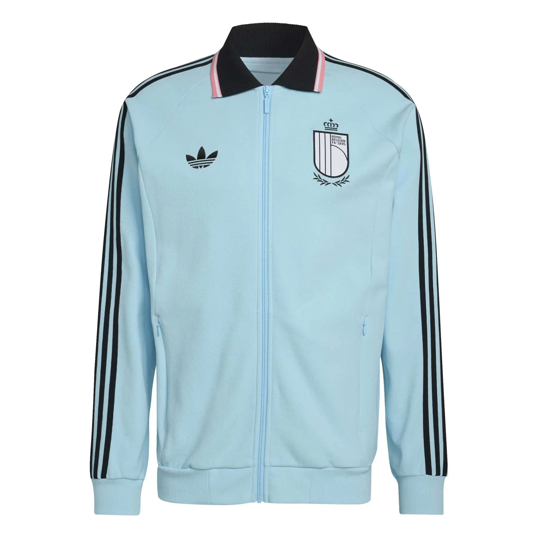 Veste de survêtement Extérieur Belgien OG Anthem Coupe du Monde 2026 - Farbe: Bleu