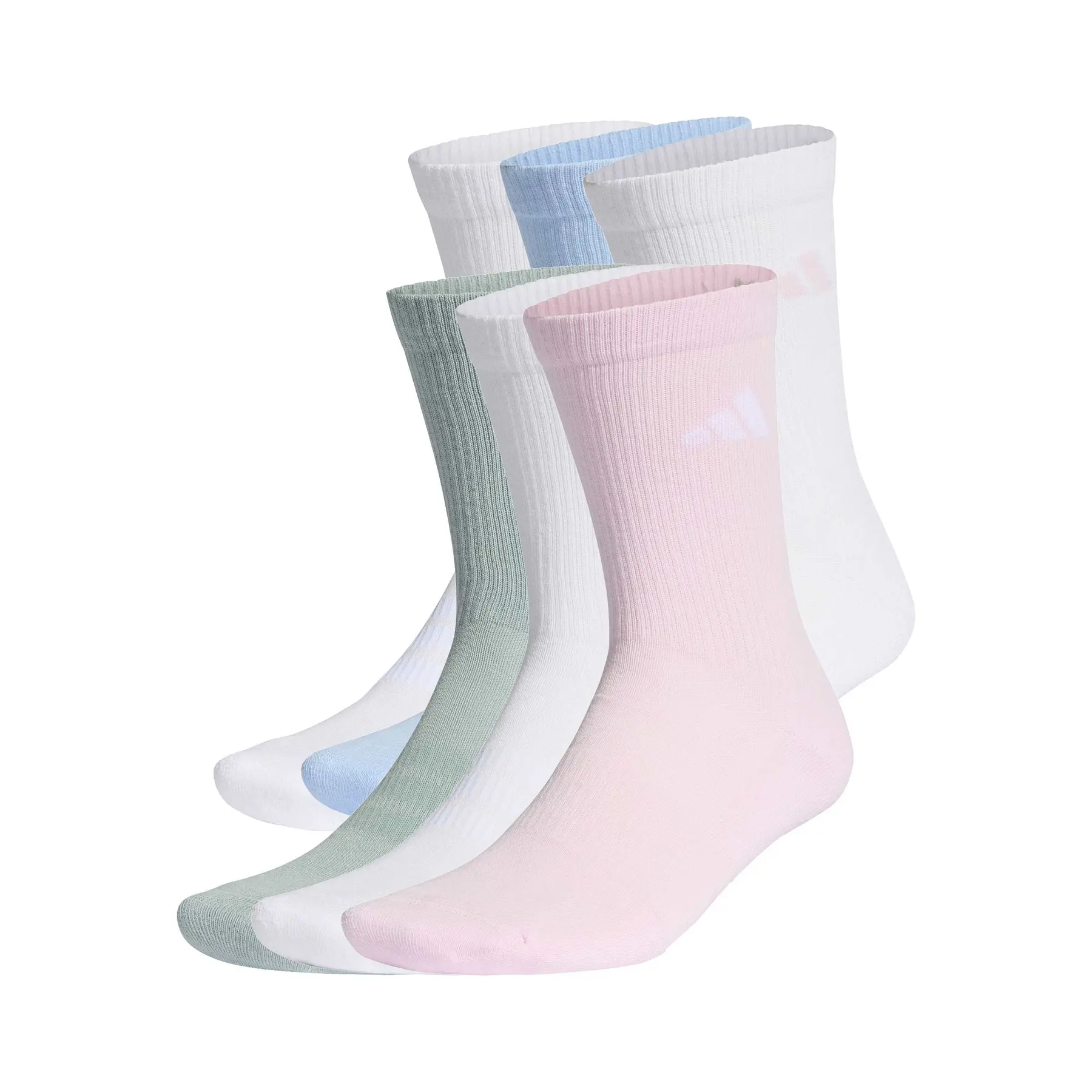 Halfhoge sokken adidas (x6)