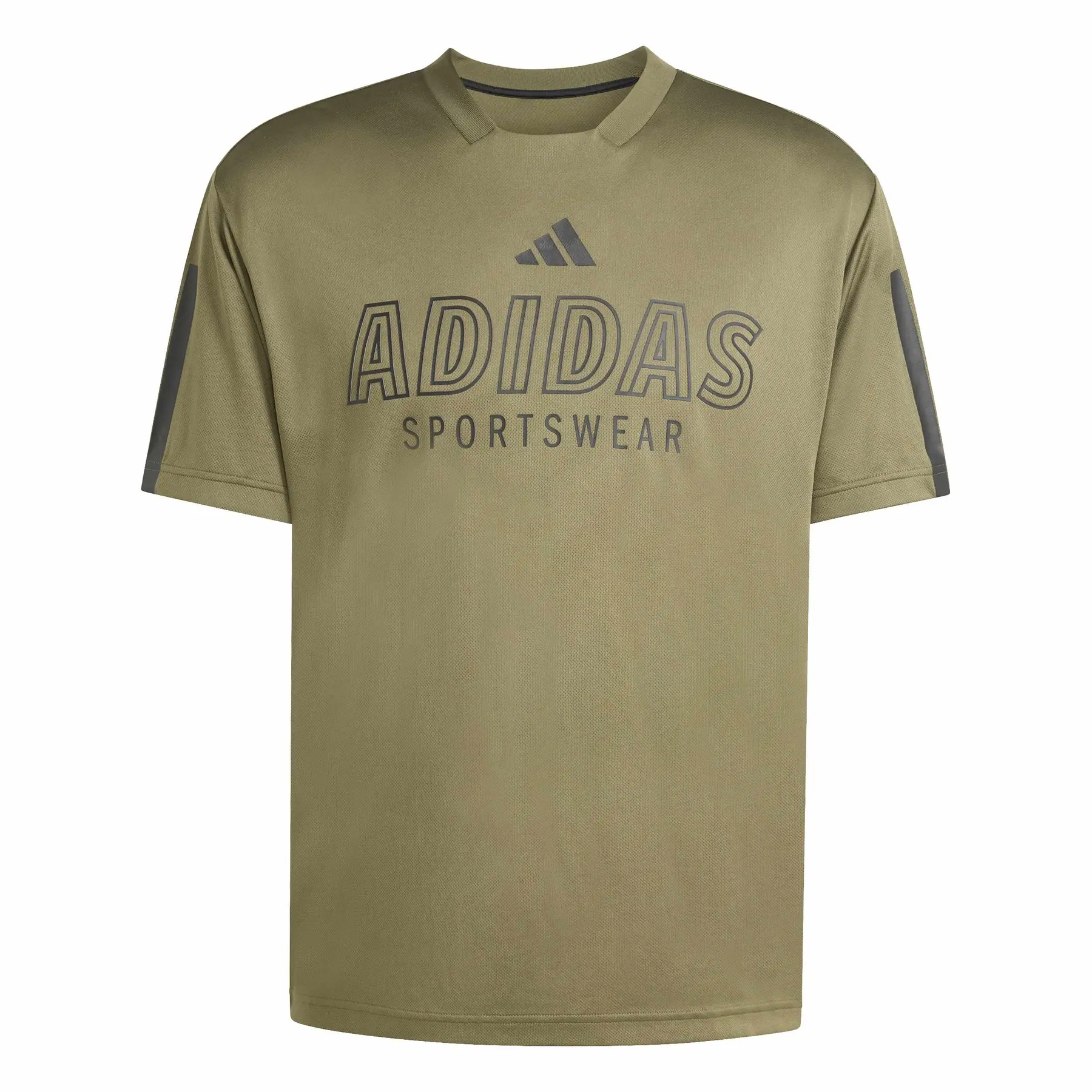 Camiseta House Of Tiro Wordmark Olive Strata / Black Hombre