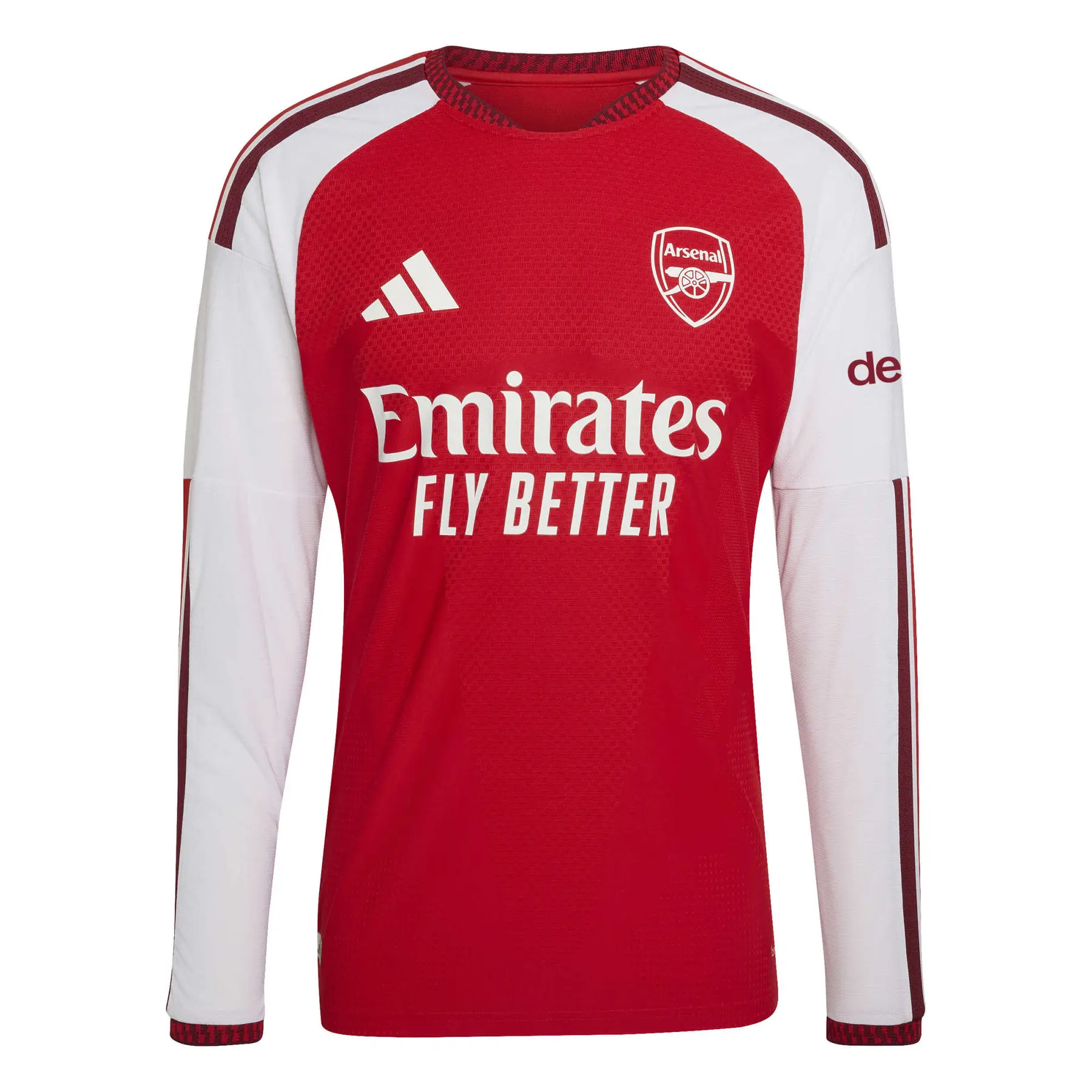 Authentisches Arsenal Heimtrikot mit langen Ärmeln 2026/27