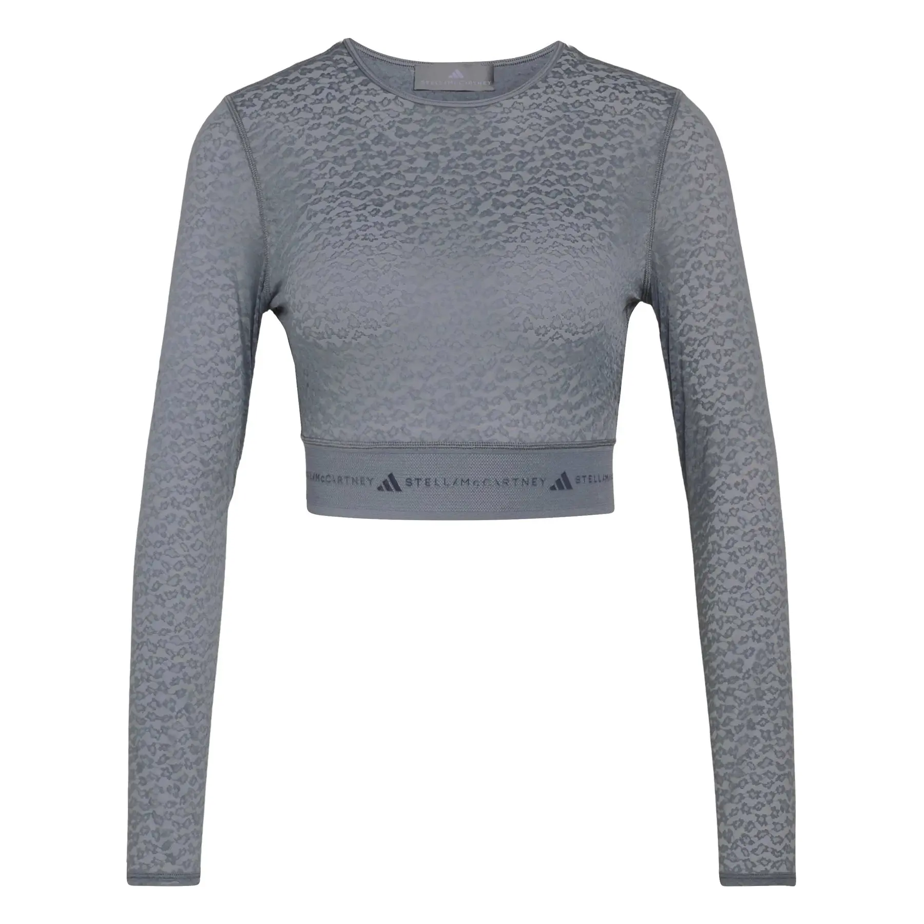 Langarm-T-Shirt für Damen adidas aSMC - Farbe: Gris