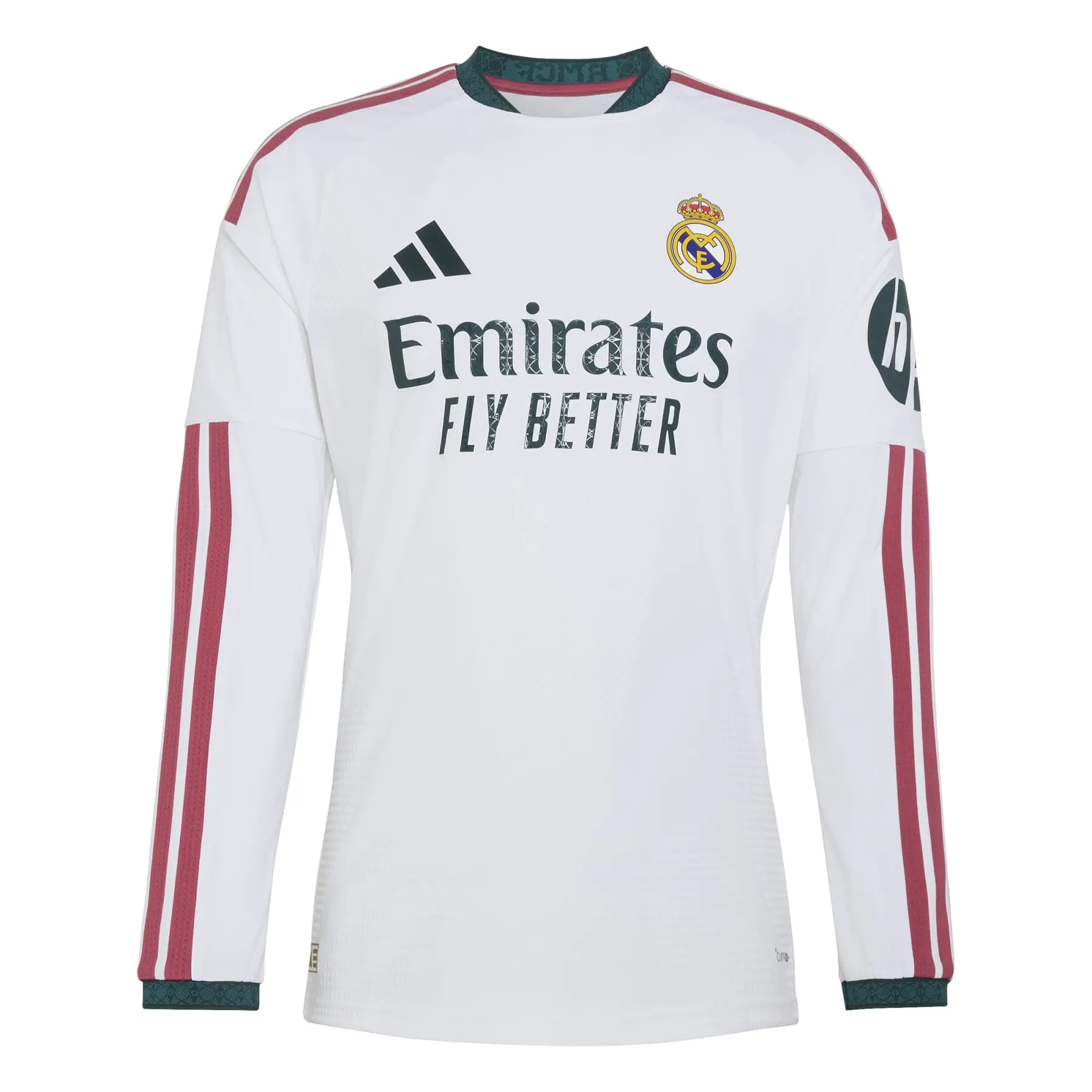 Authentisches Heimtrikot mit langen Ärmeln Real Madrid 2026/27
