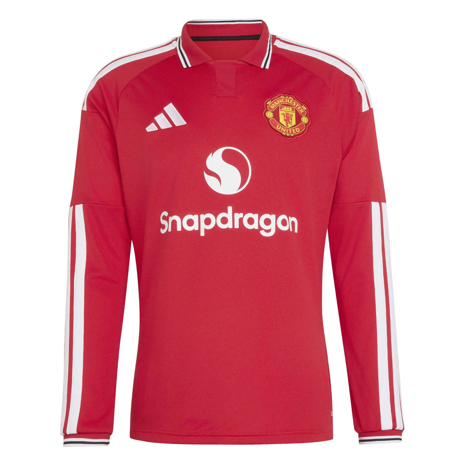Authentisches Manchester United Heimtrikot mit langen Ärmeln 2026/27