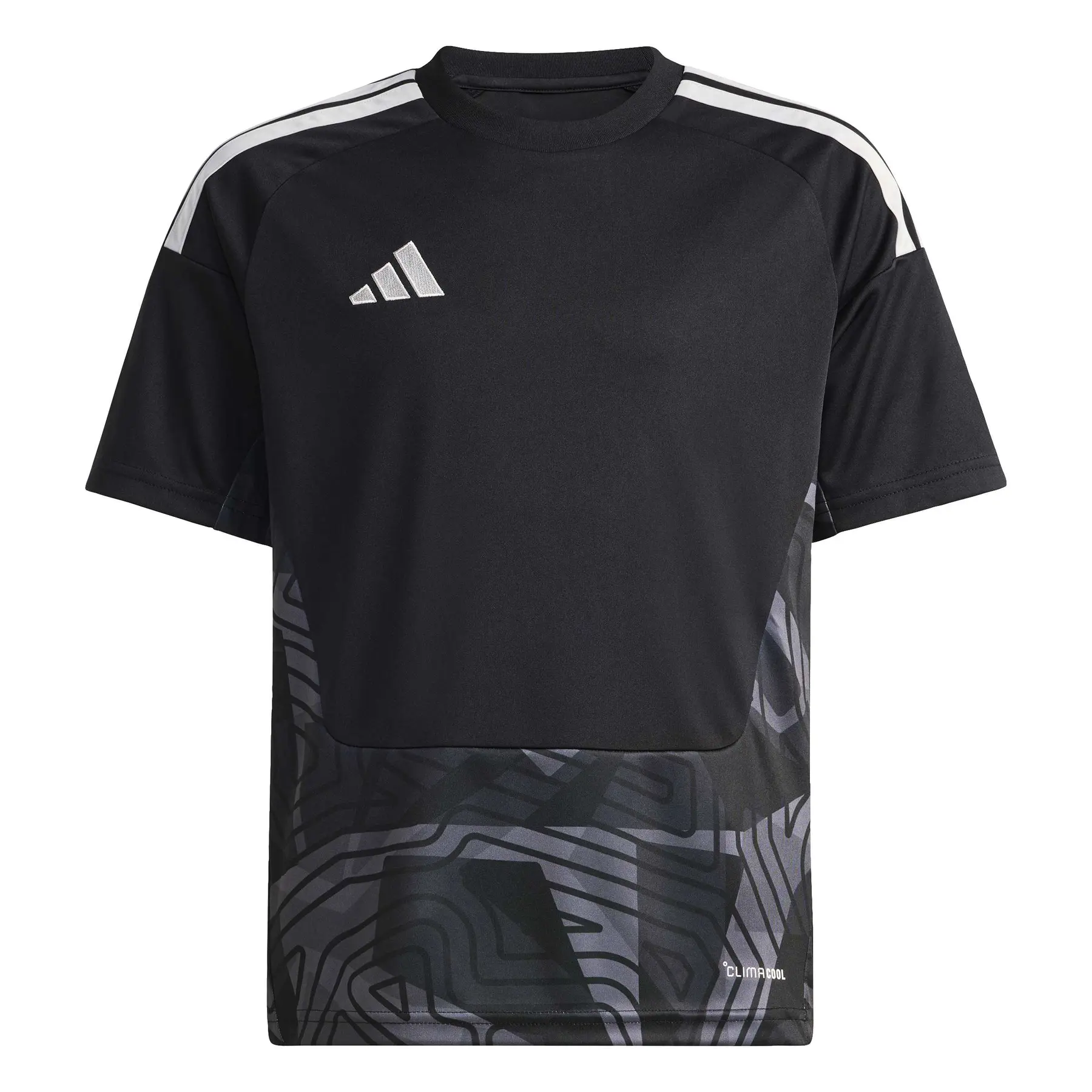 Camiseta de Portero Manga Corta TIRO26 Competition 128 Black Niño