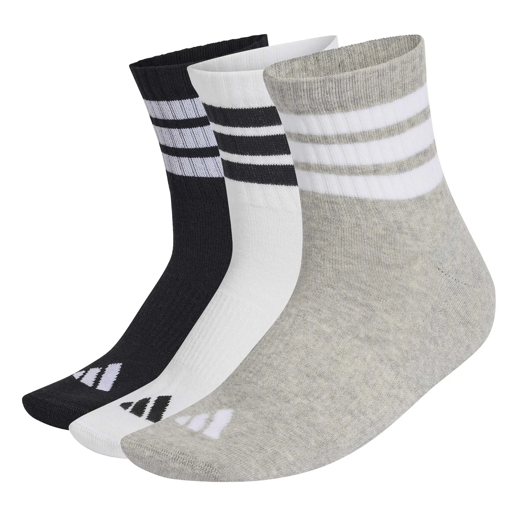 adidas 3 Stripes Mid 3er Pack Socken