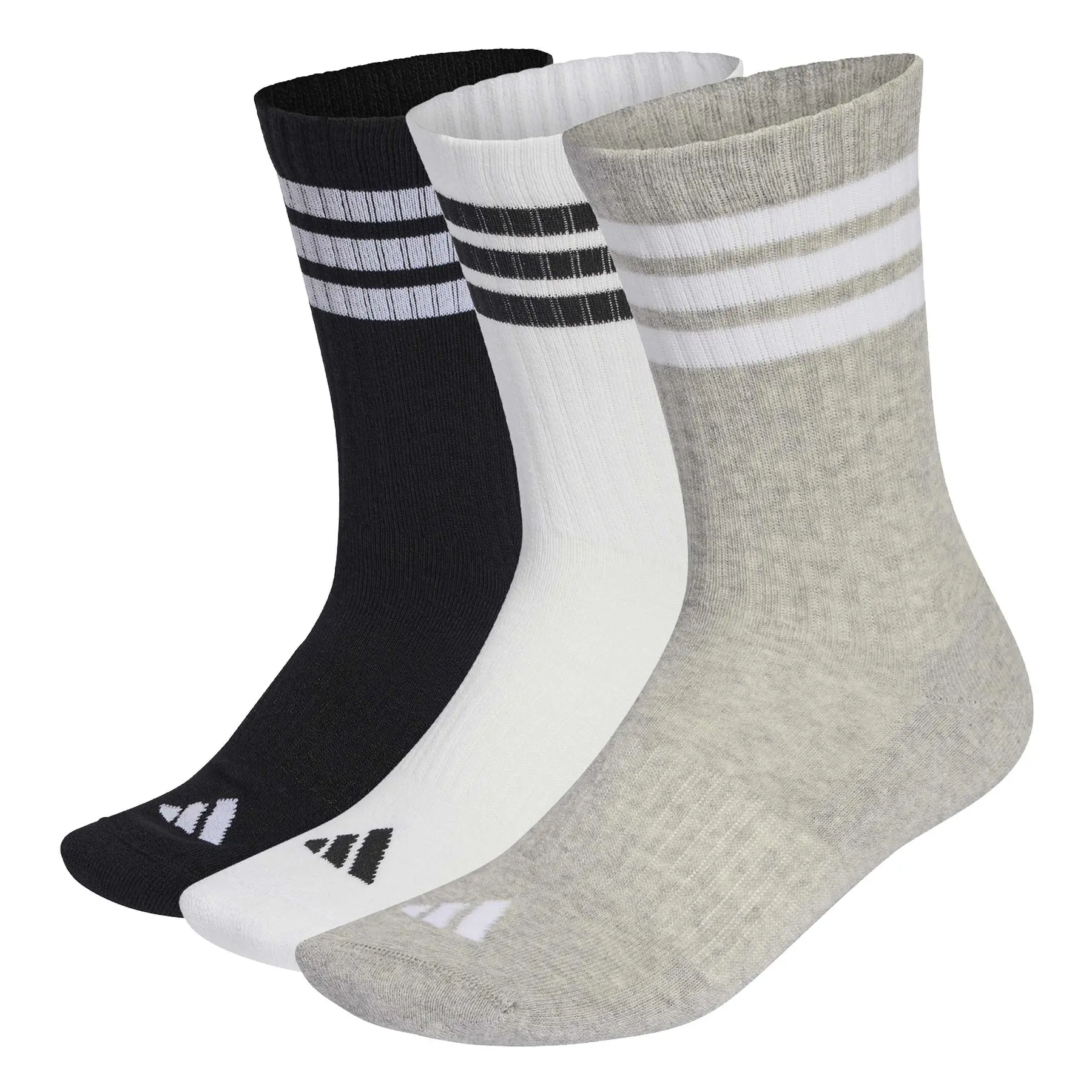 Gepolsterte Socken adidas 3-Stripes (x3)