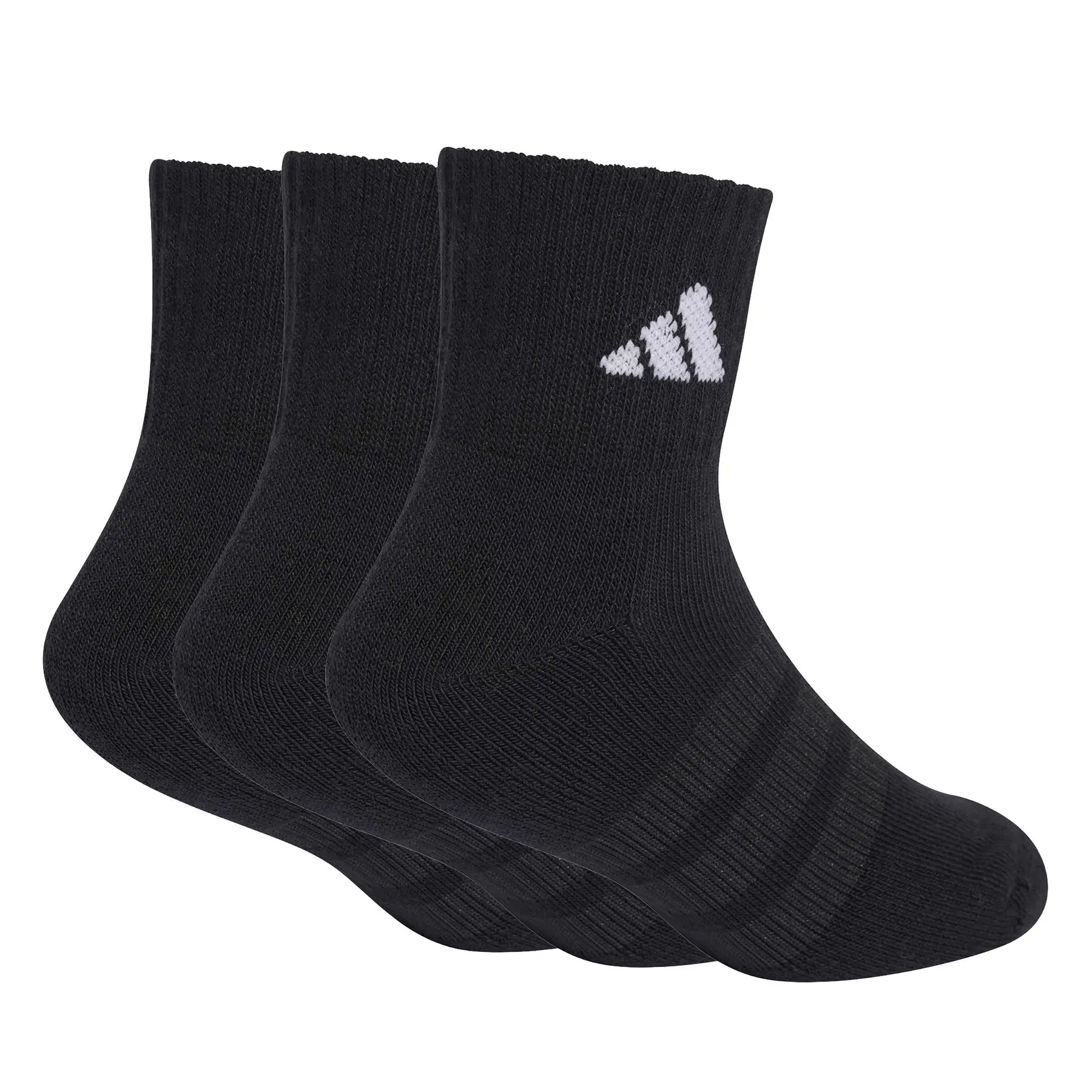 Gepolsterte Kindersocken adidas (x3) - Farbe: Noir