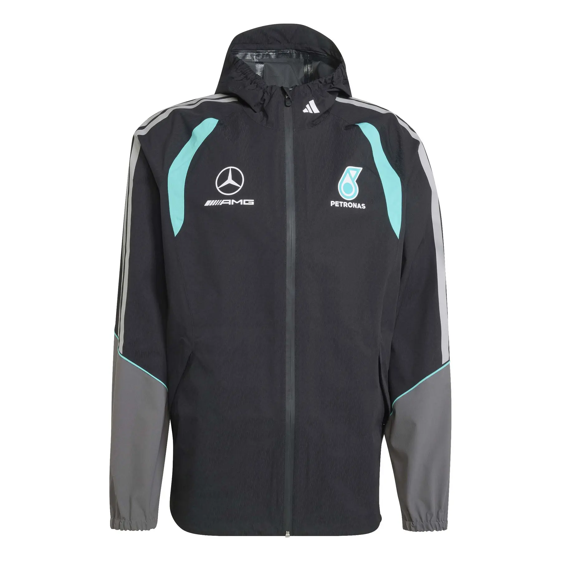 Wasserdichte Jacke Mercedes-AMG Petronas Formula One Team Mechaniker - Farbe: Noir