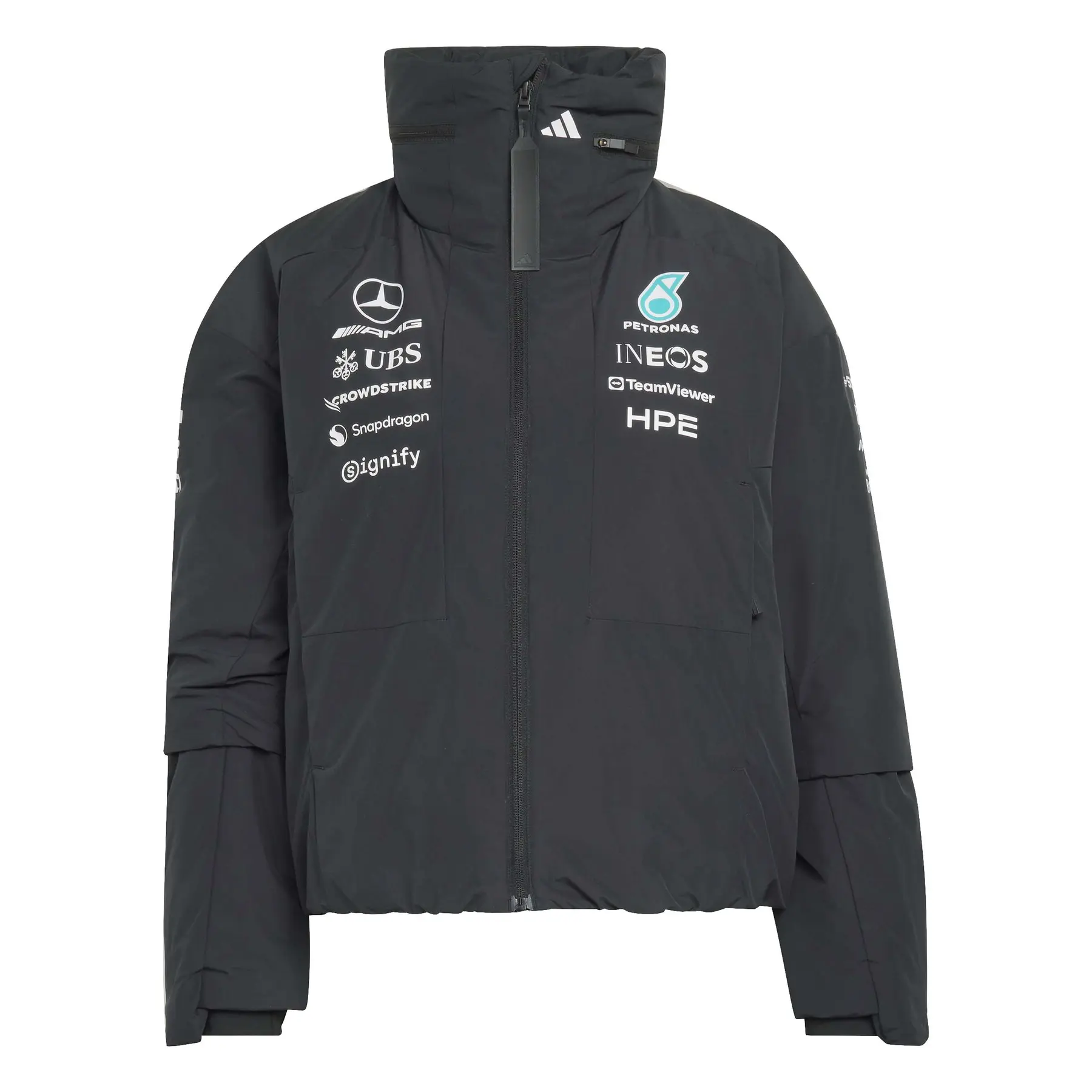 Wasserdichte Damenjacke Mercedes AMG Petronas Formula One Team Engineers