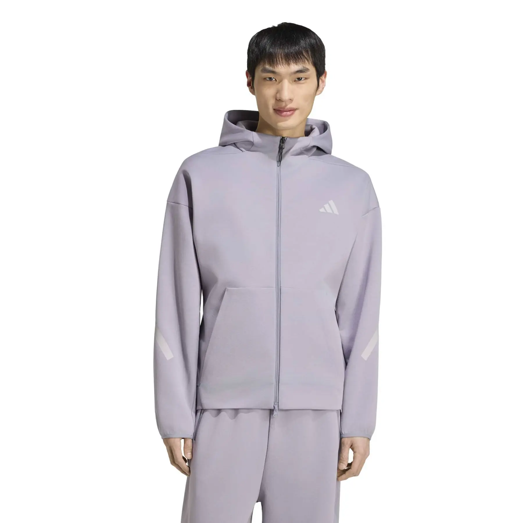 Sweatjacke mit Reißverschluss adidas Z.N.E. - Farbe: Violet
