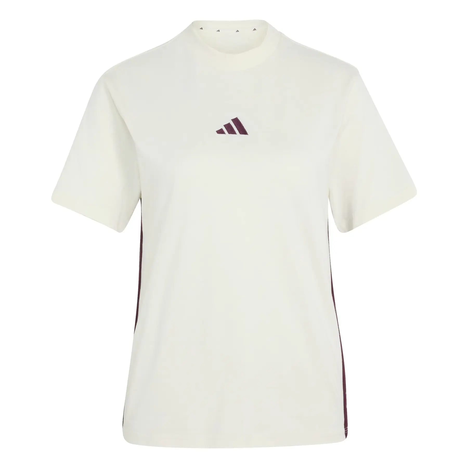 T-shirt da donna in cotone adidas Essentials 3-Stripes