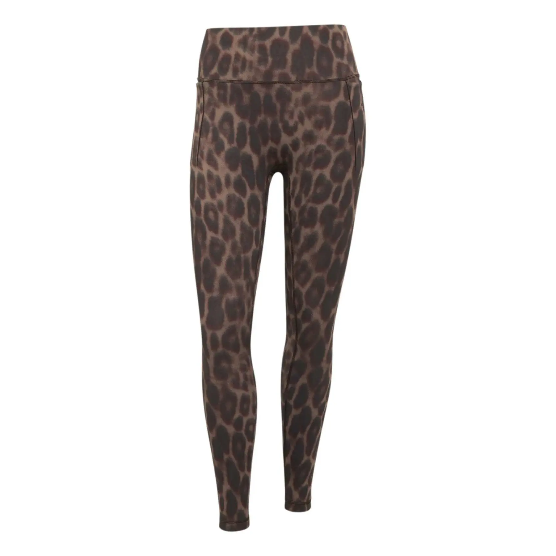 Leggings 7/8 Damen adidas Optime Power Leopard - Farbe: Noir