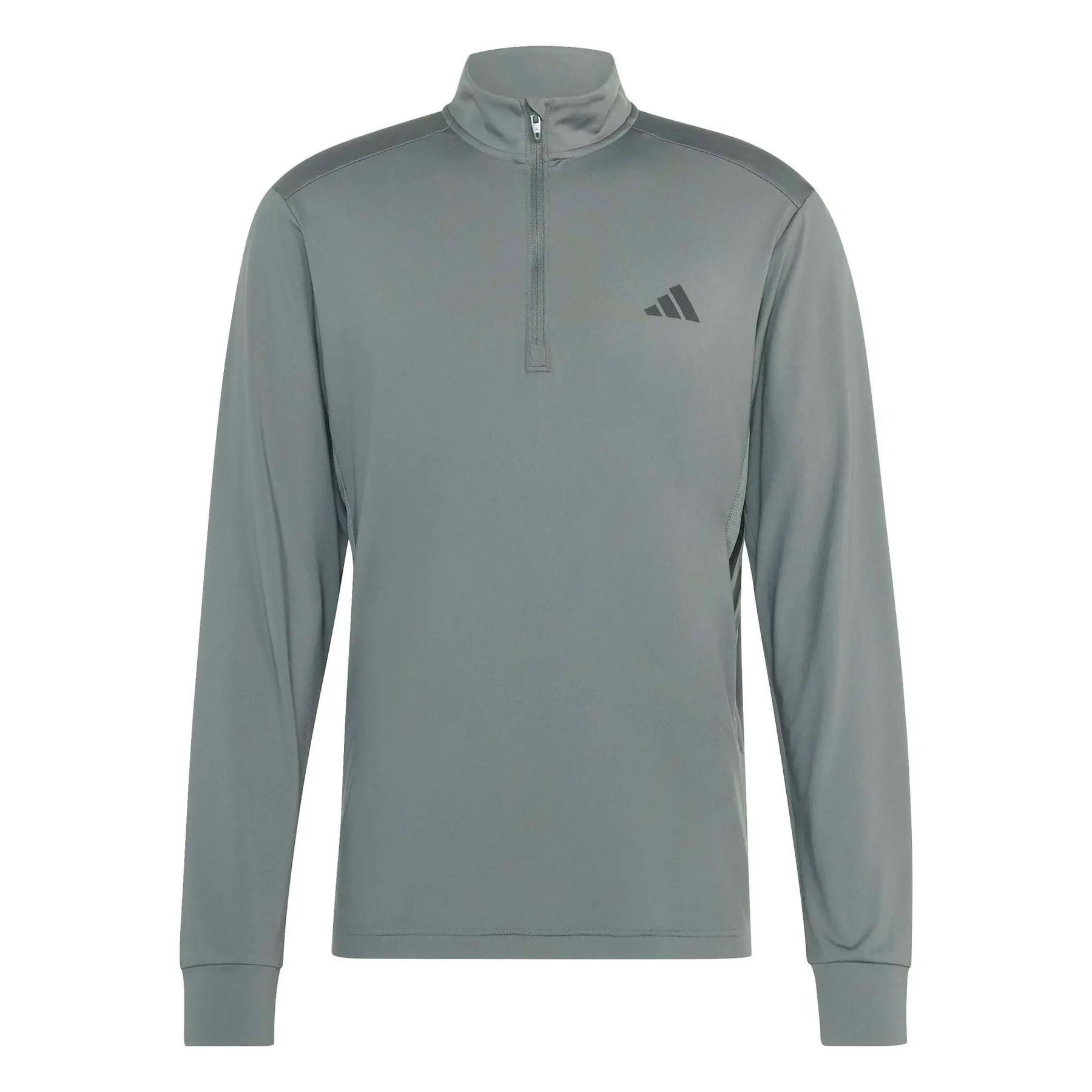 Sweatshirt 1/4 Reißverschluss adidas Tech Essentials - Farbe: Gris