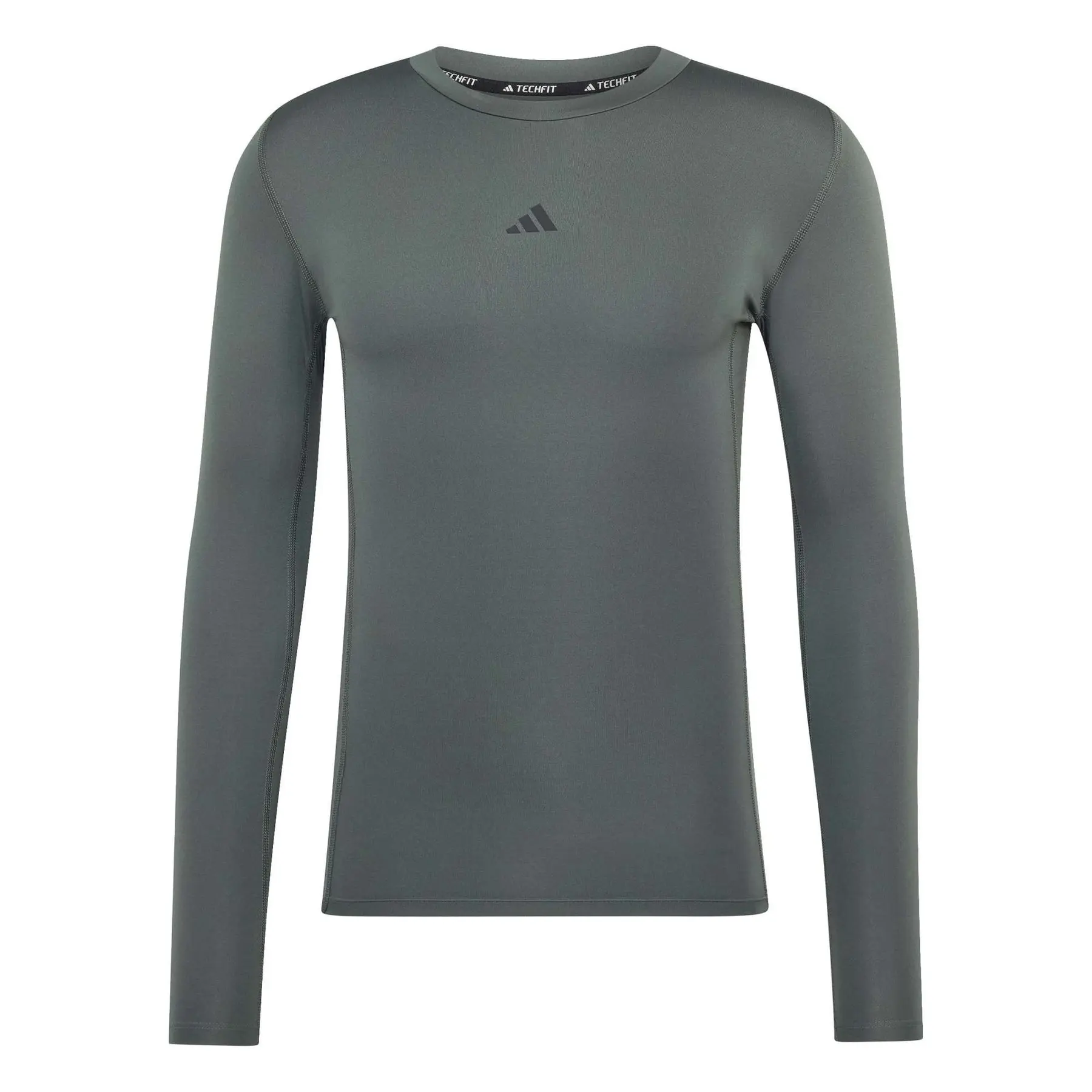 Langarmshirt adidas Techfit Compression - Farbe: Gris