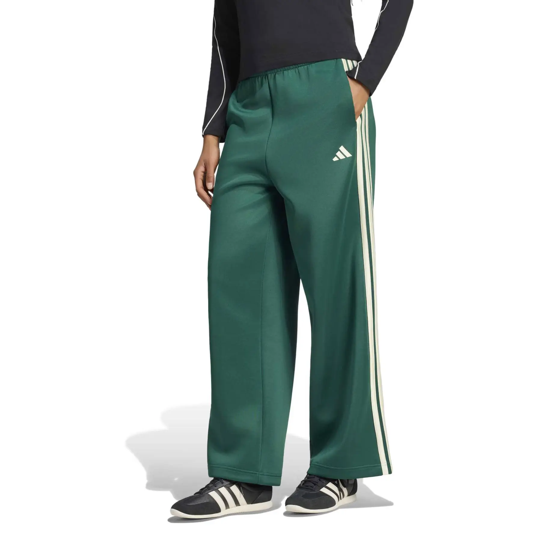 Damen Jogginghose adidas Stadium 3-Stripes - Farbe: Vert
