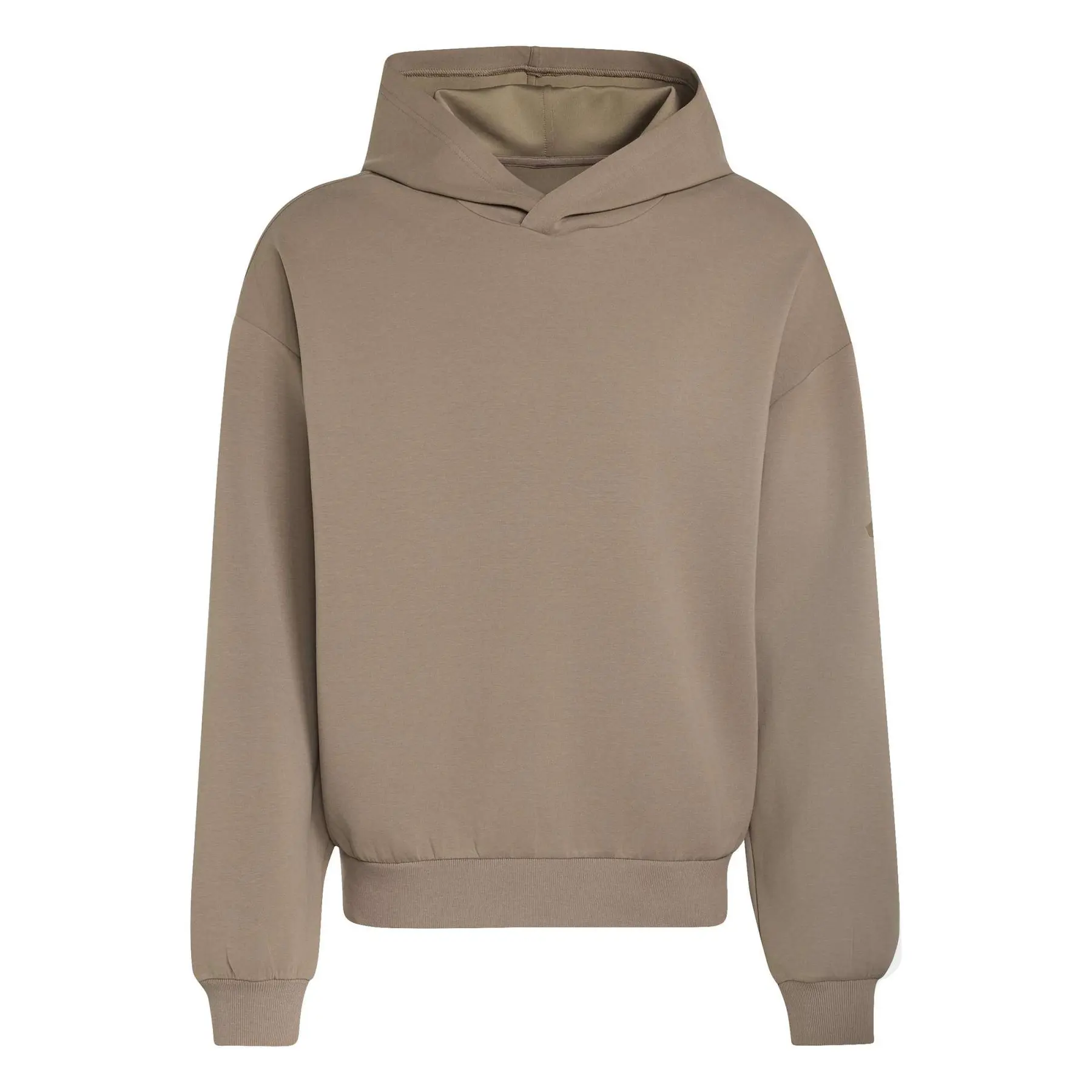 Adidas Beige Sudadera Con Capucha Soft Lux