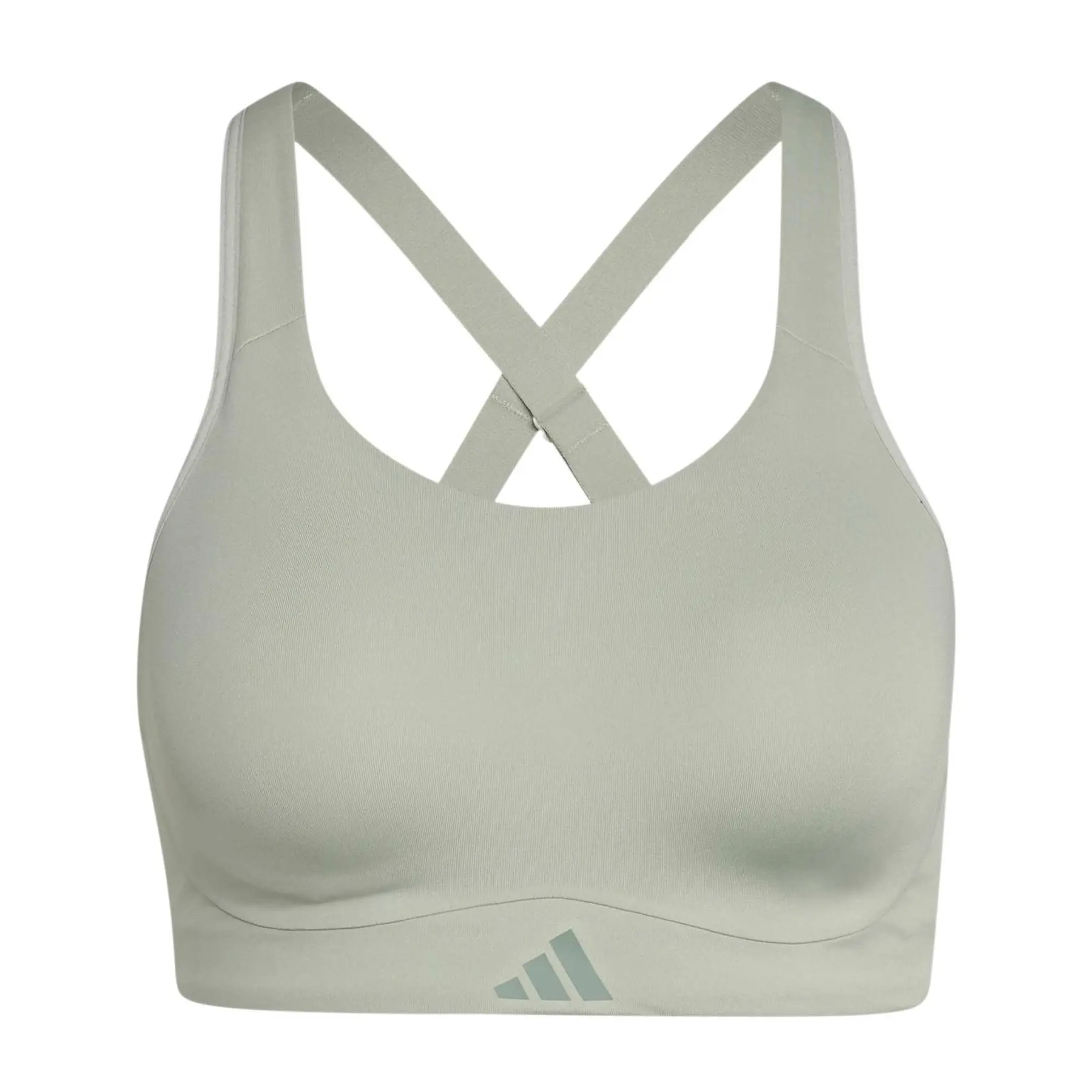 Sport-BH mit hohem Halt für Damen adidas Optimé Workout - Farbe: Vert