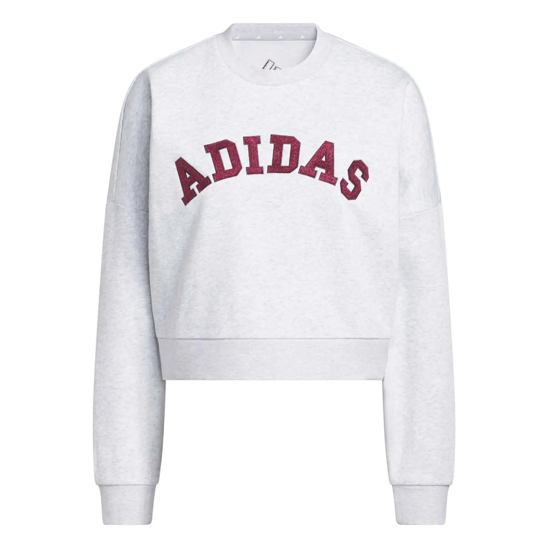 Sudadera con logo de chenilla mujer adidas