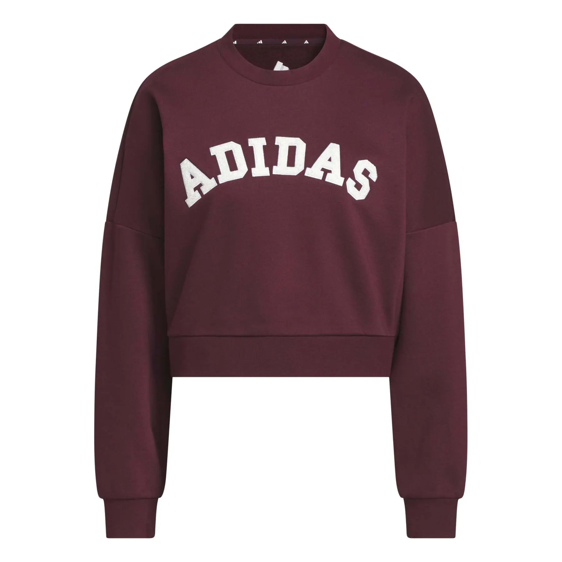 Sudadera con logo de chenilla mujer adidas