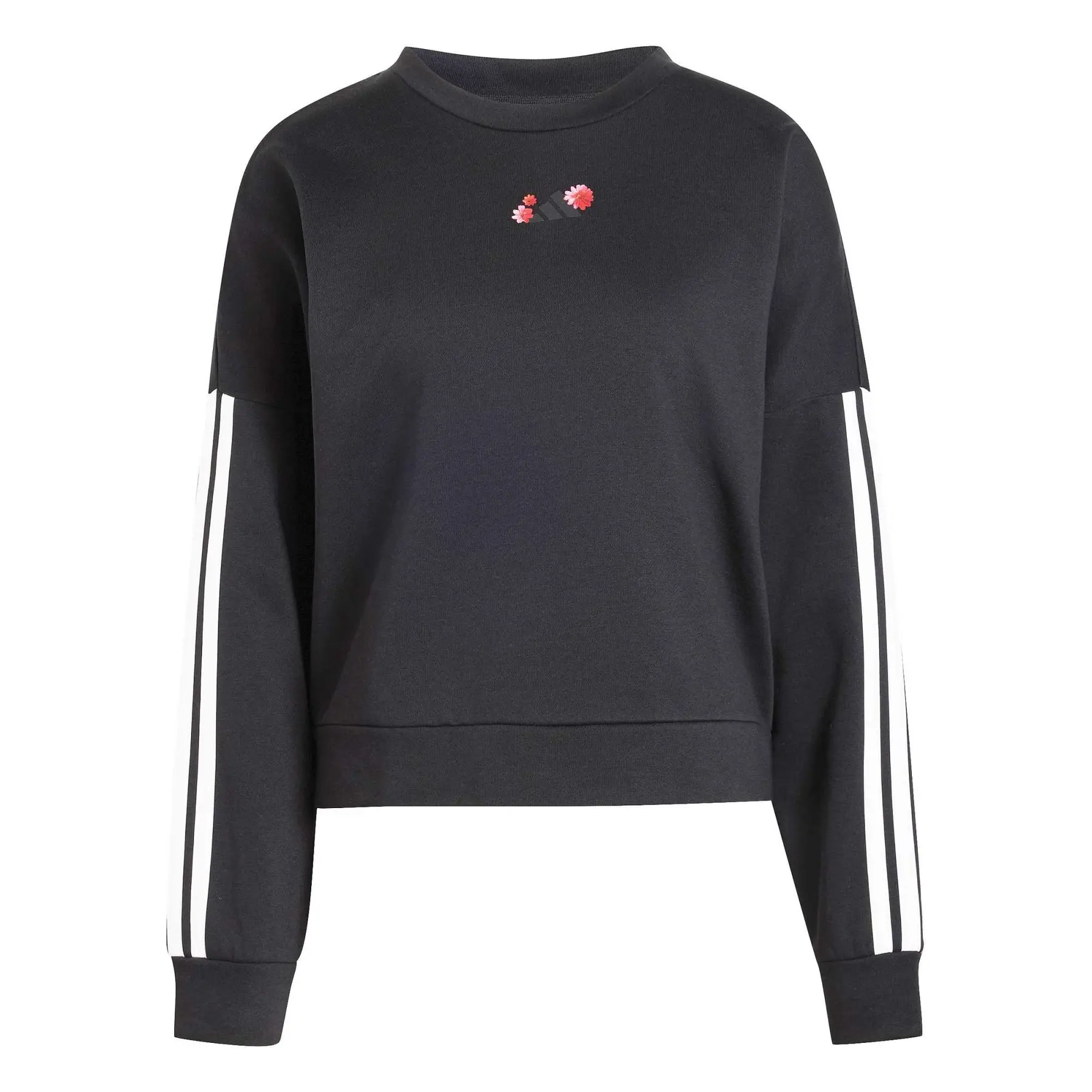 Sweatshirt Damen adidas Floral - Farbe: Noir