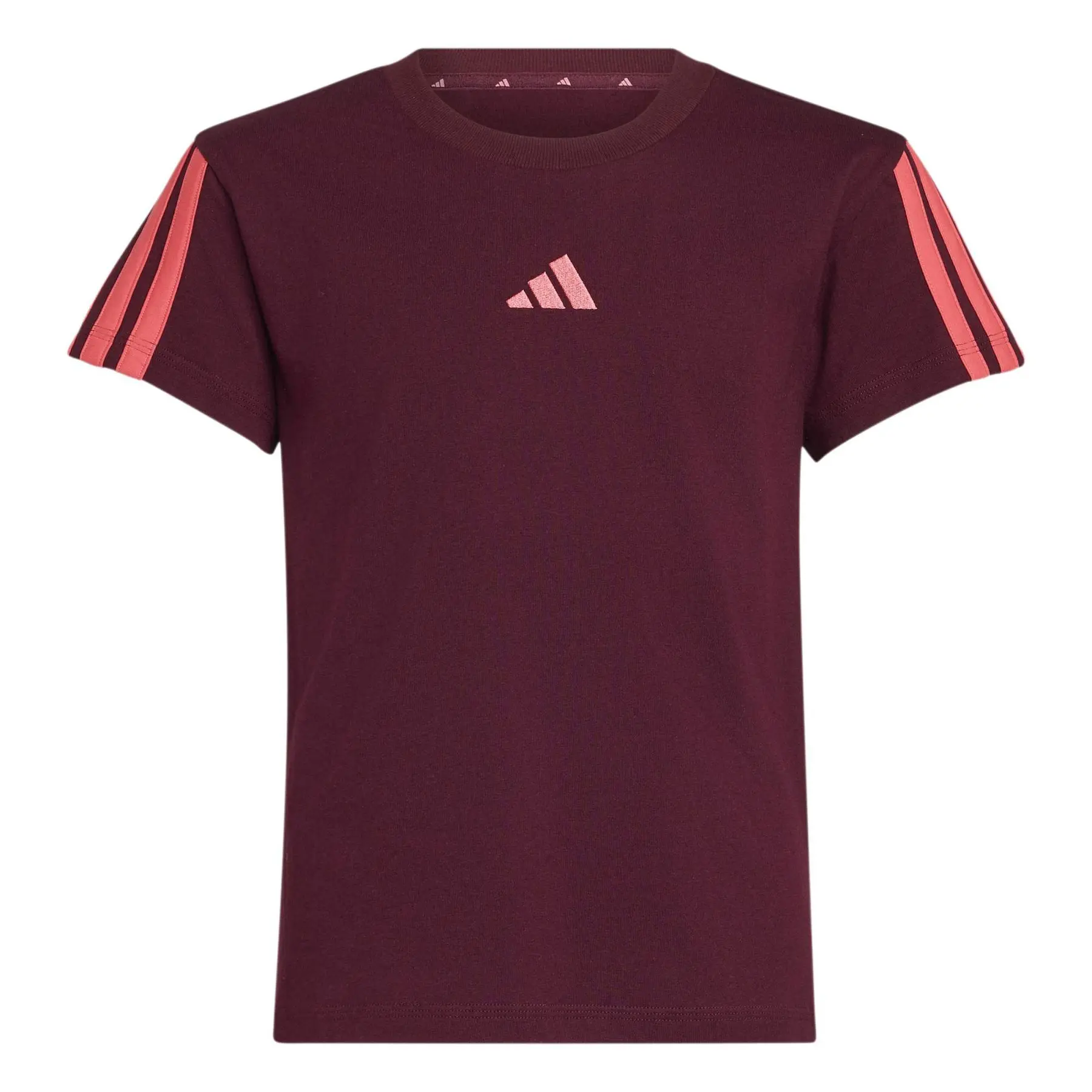 Unverzichtbares T-Shirt Mädchen adidas Essentials - Farbe: Rouge