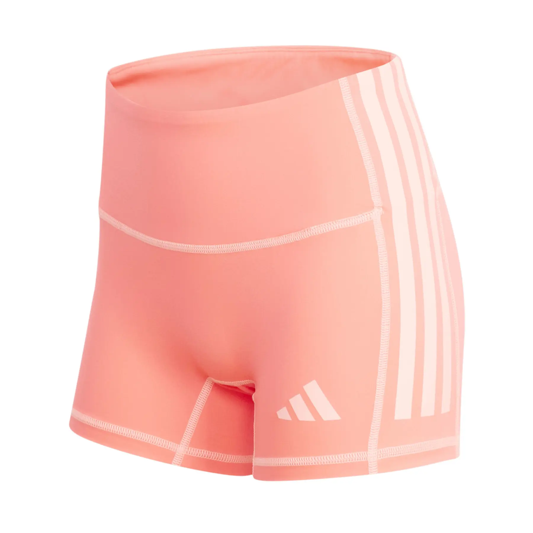 3-Streifen-Shorts Damen adidas - Farbe: Rose