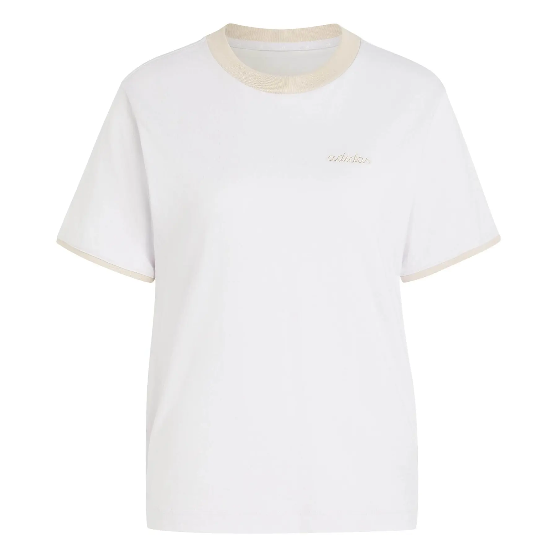 Grafisches besticktes T-Shirt Damen adidas Seasonal Essentials Colorpop
