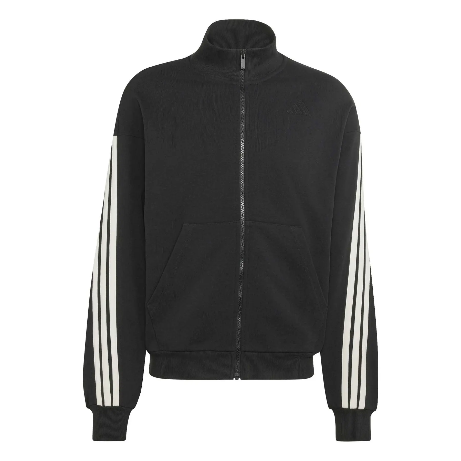 Adidas Noir Giacca Da Allenamento 3-Stripes