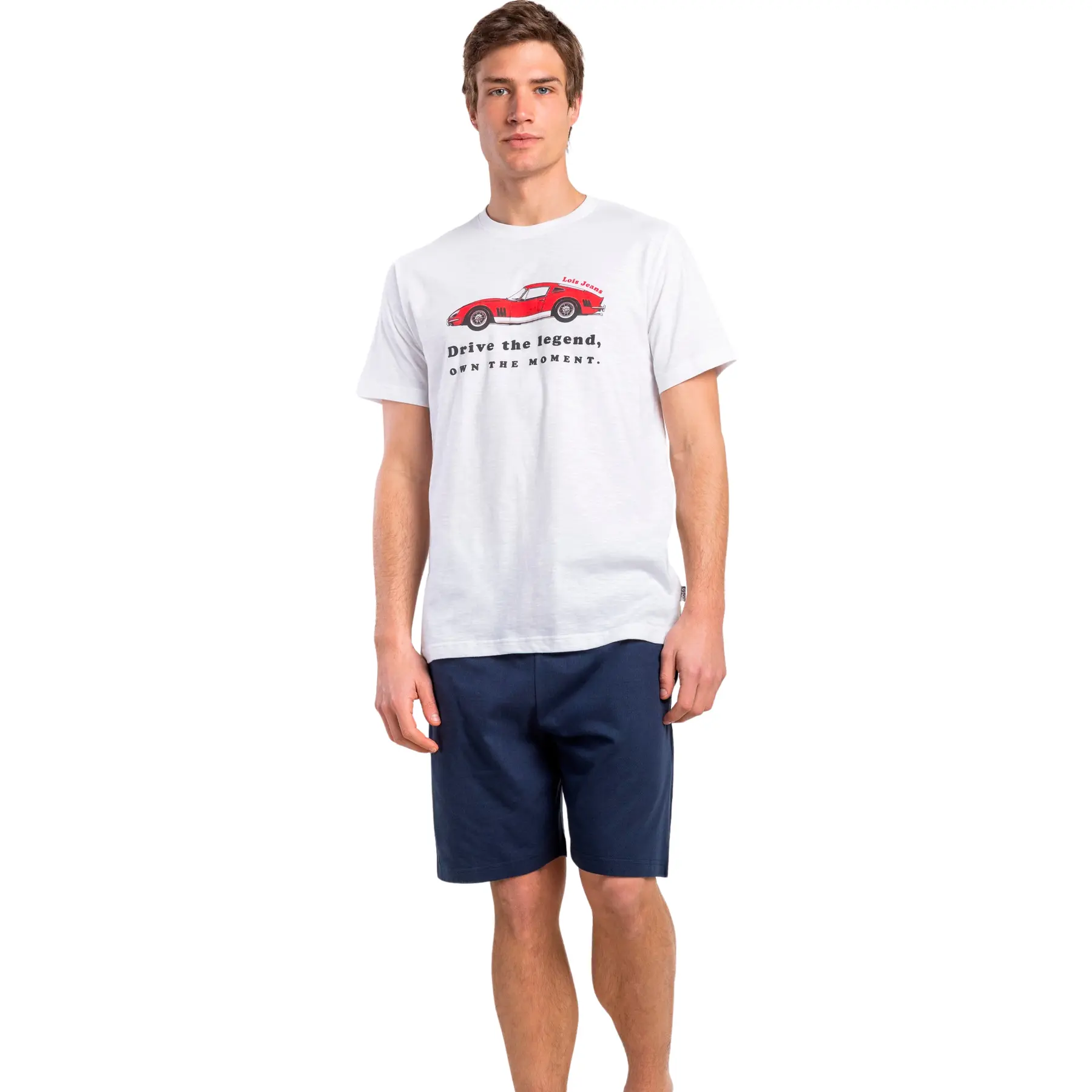 Pigiama t-shirt e pantaloni corti Admas Driver Lois