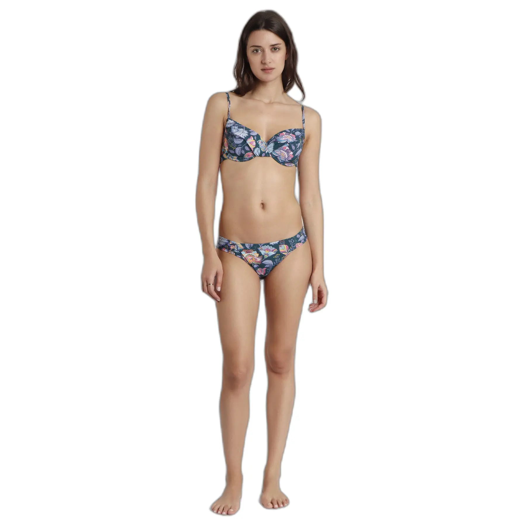 Costume da bagno a due pezzi con coppe donna Admas Night Pasiley