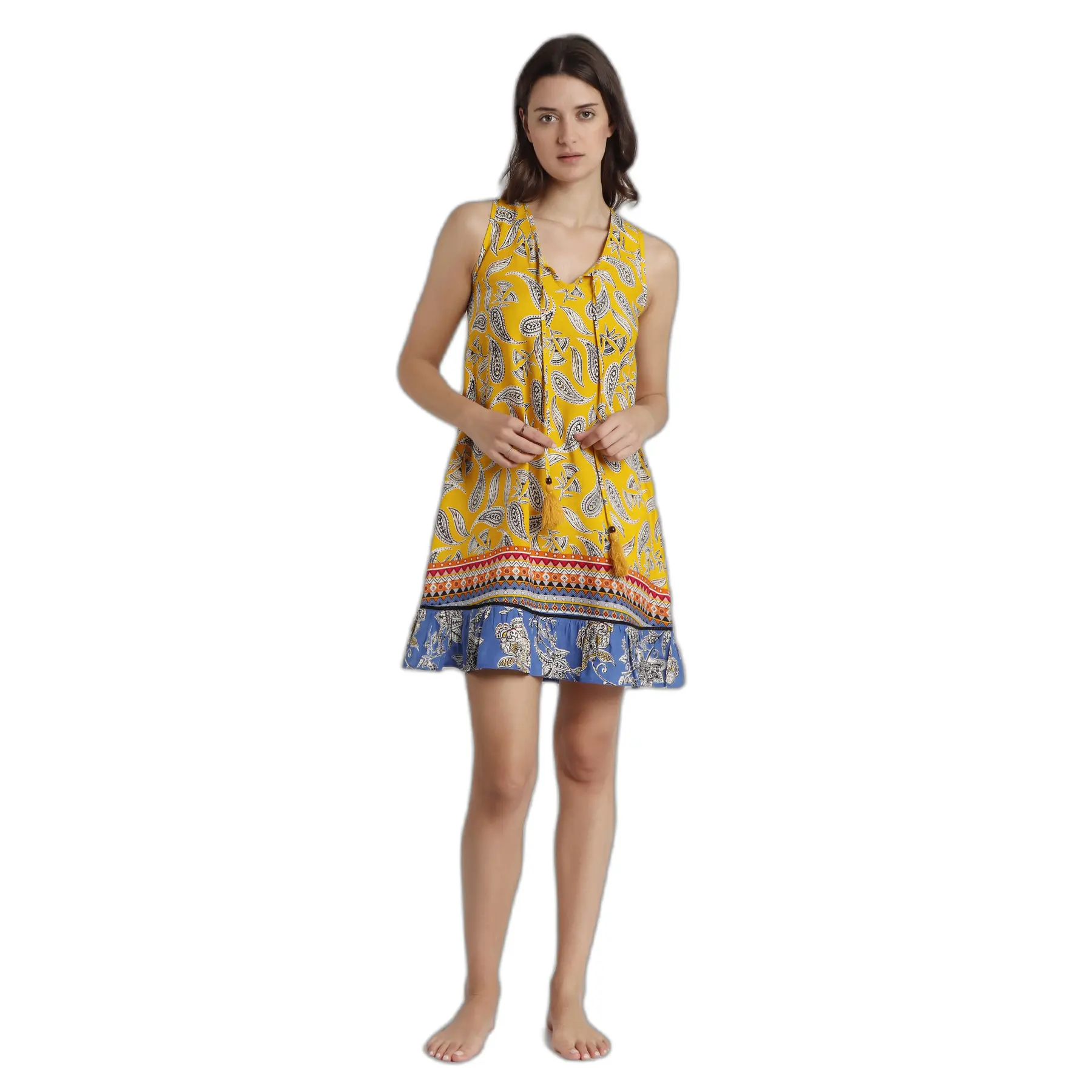 Hippie Strandkleid Damen Admas