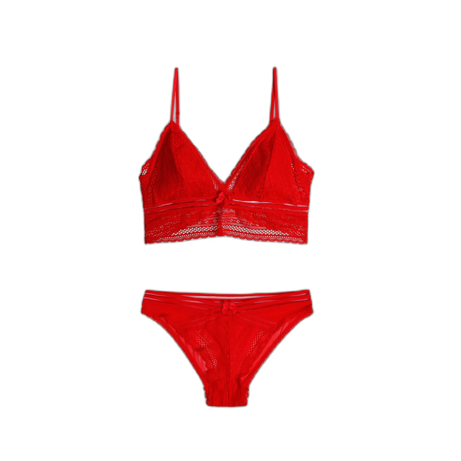 Dreieck-BH und Schlafhose für Damen Admas