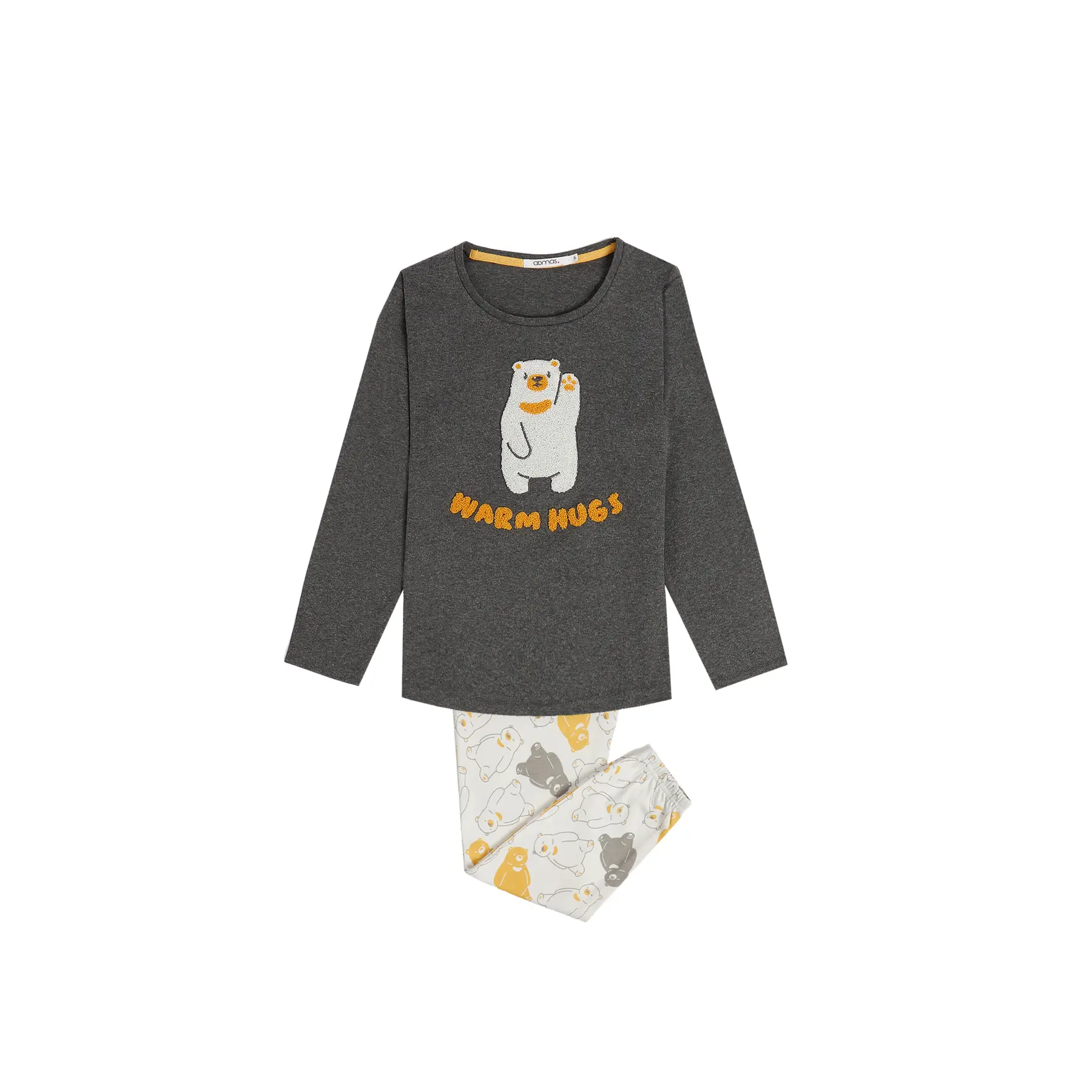 Langarm-Pyjama Mädchen Admas Warm Hugs