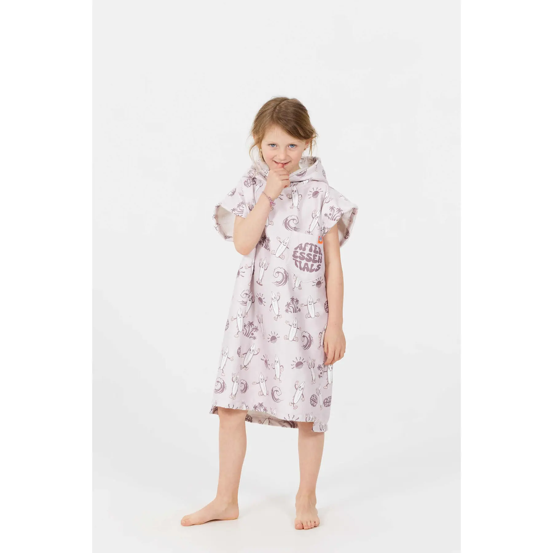 Mouwloos poncho voor meisjes After Essentials