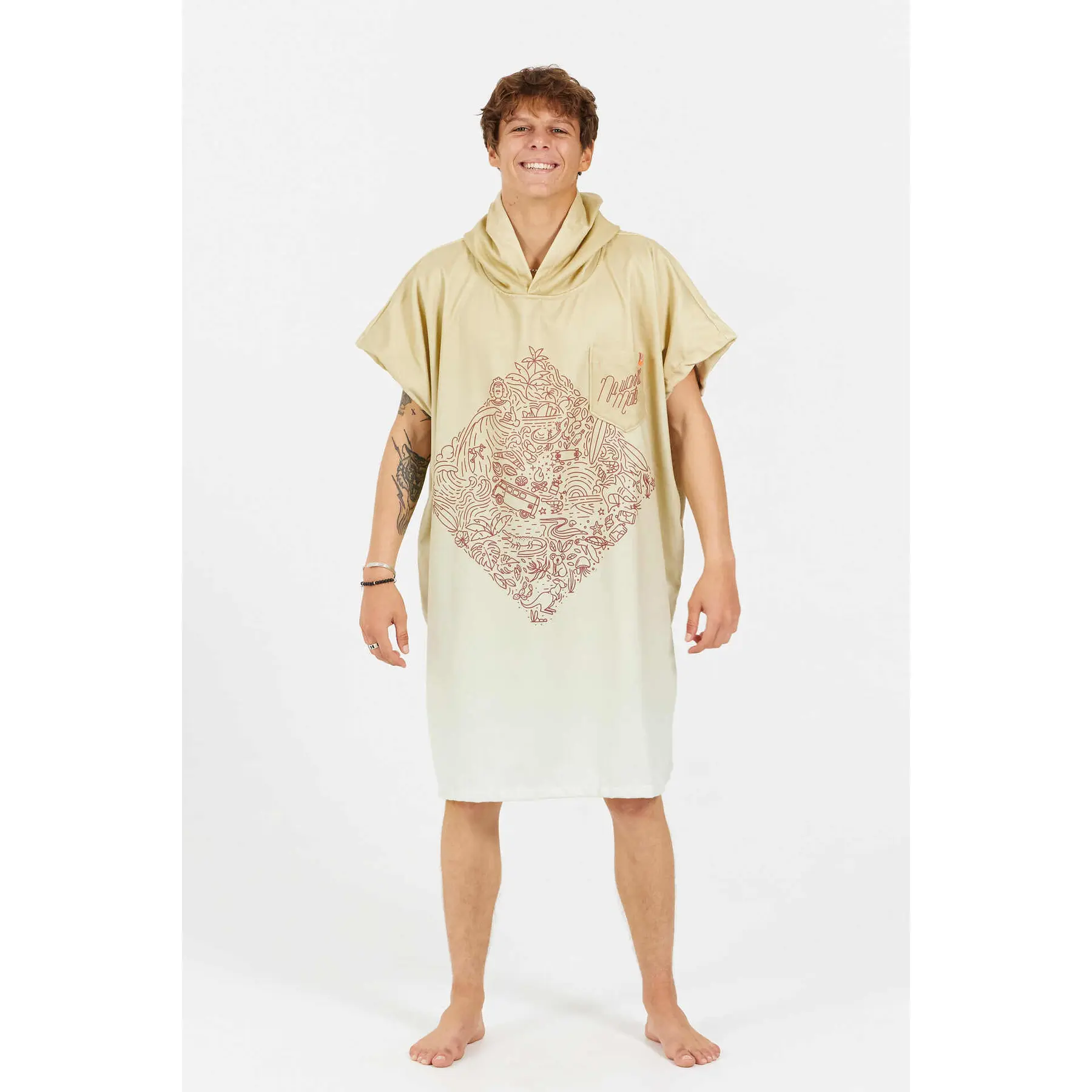 Poncho After Essentials Mind Set